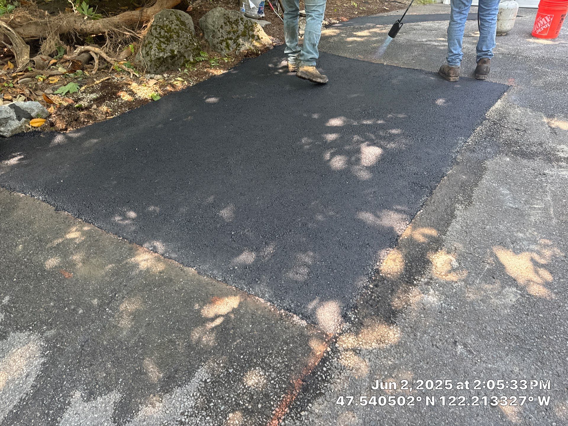 Driveway Asphalt Patch Repairs | Mercer Island  by Jireh Asphalt & Concrete Inc 
