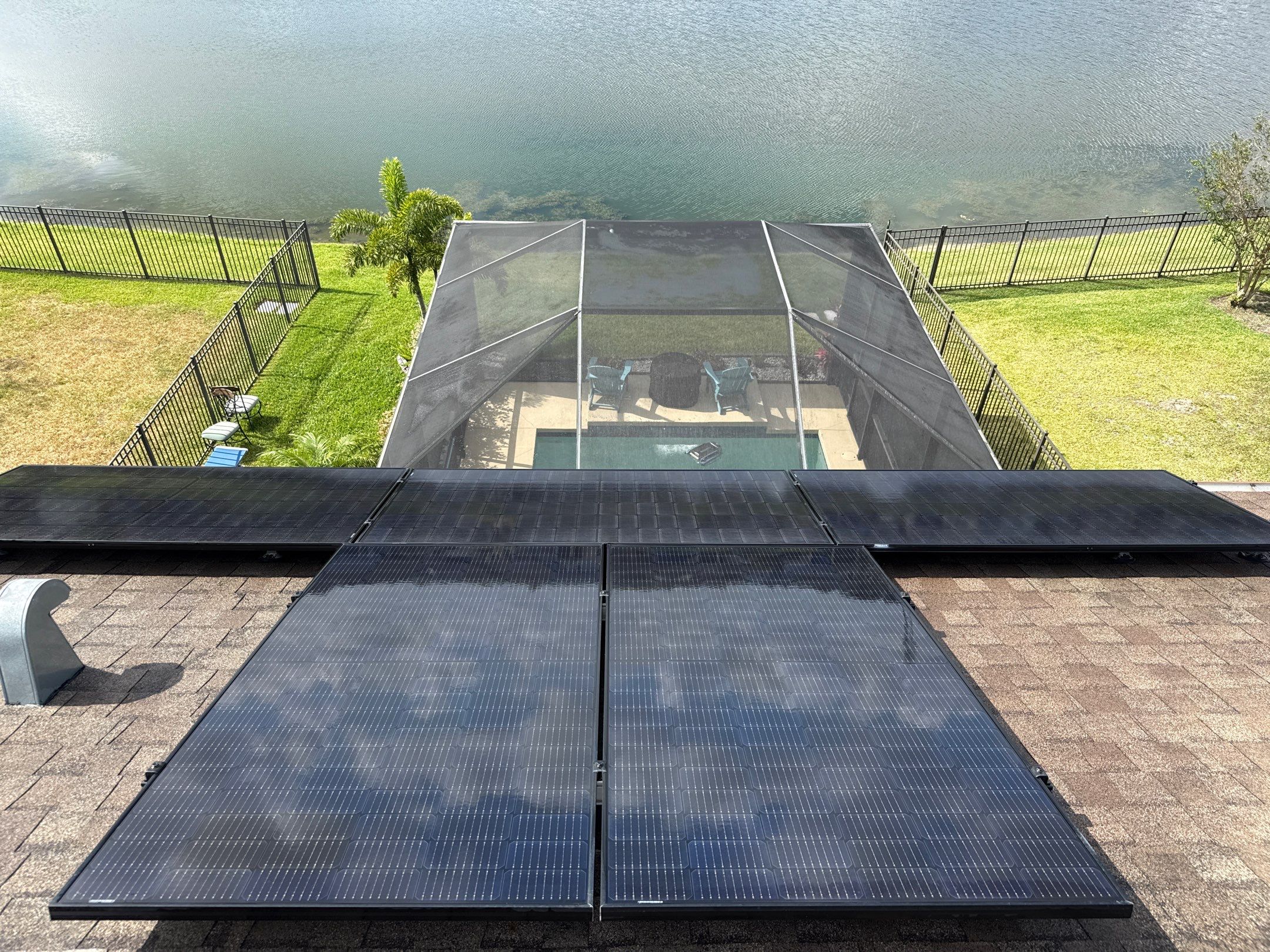 Roof Soft Wash, Pool Deck & Screen Enclosure Cleaning – Trevesta Community, Palmetto, FL by Sunshine AquaWash