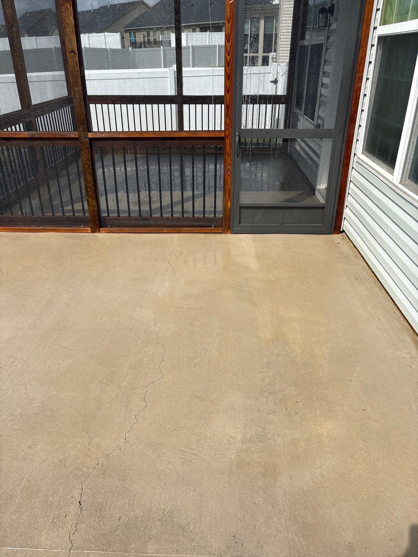 Concrete Deck using Concrete and Wood Sealant by DuraSeal