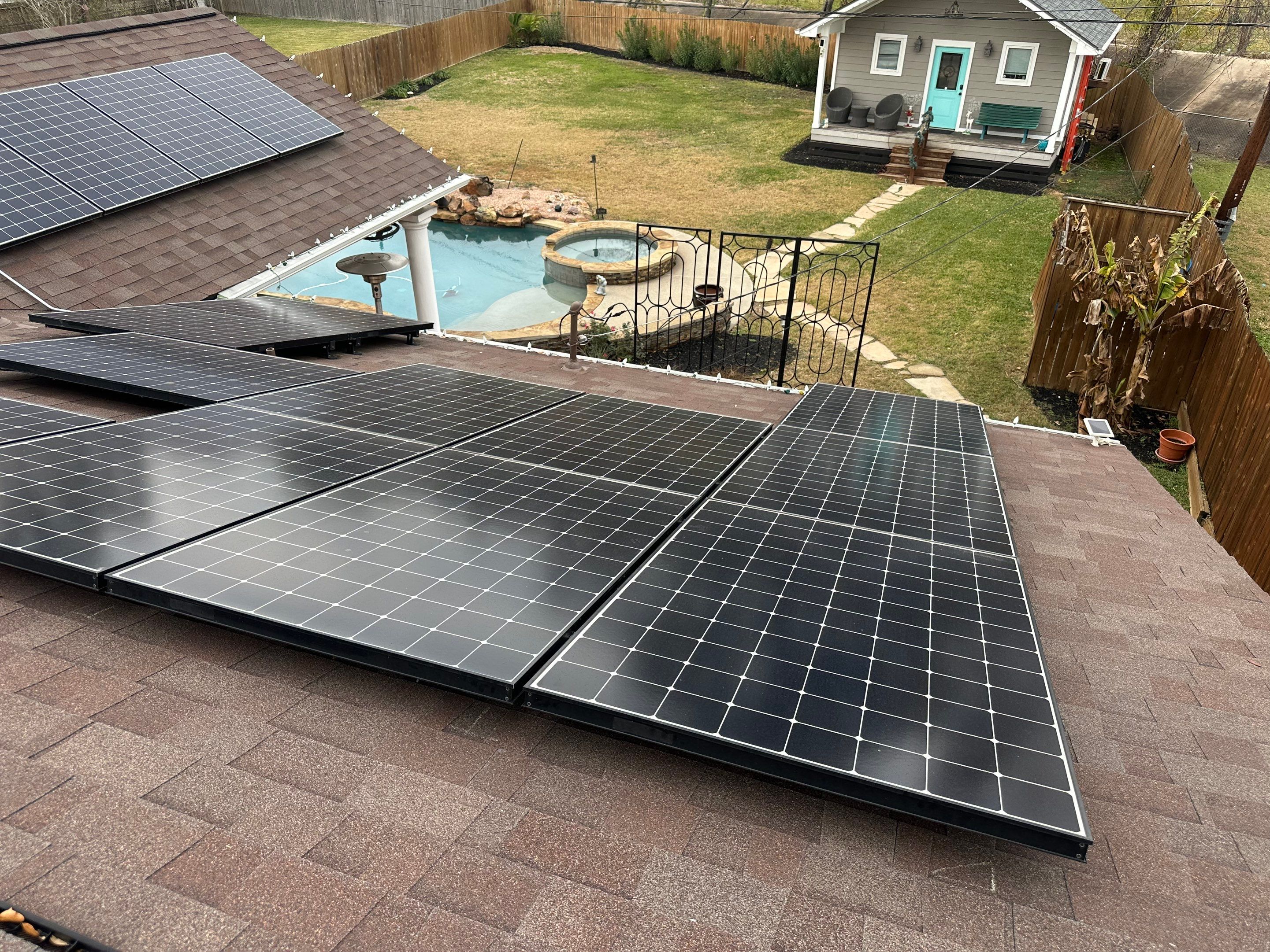 Roof Replacement and Solar Project in Houston by Roofing Technologies Unlimited