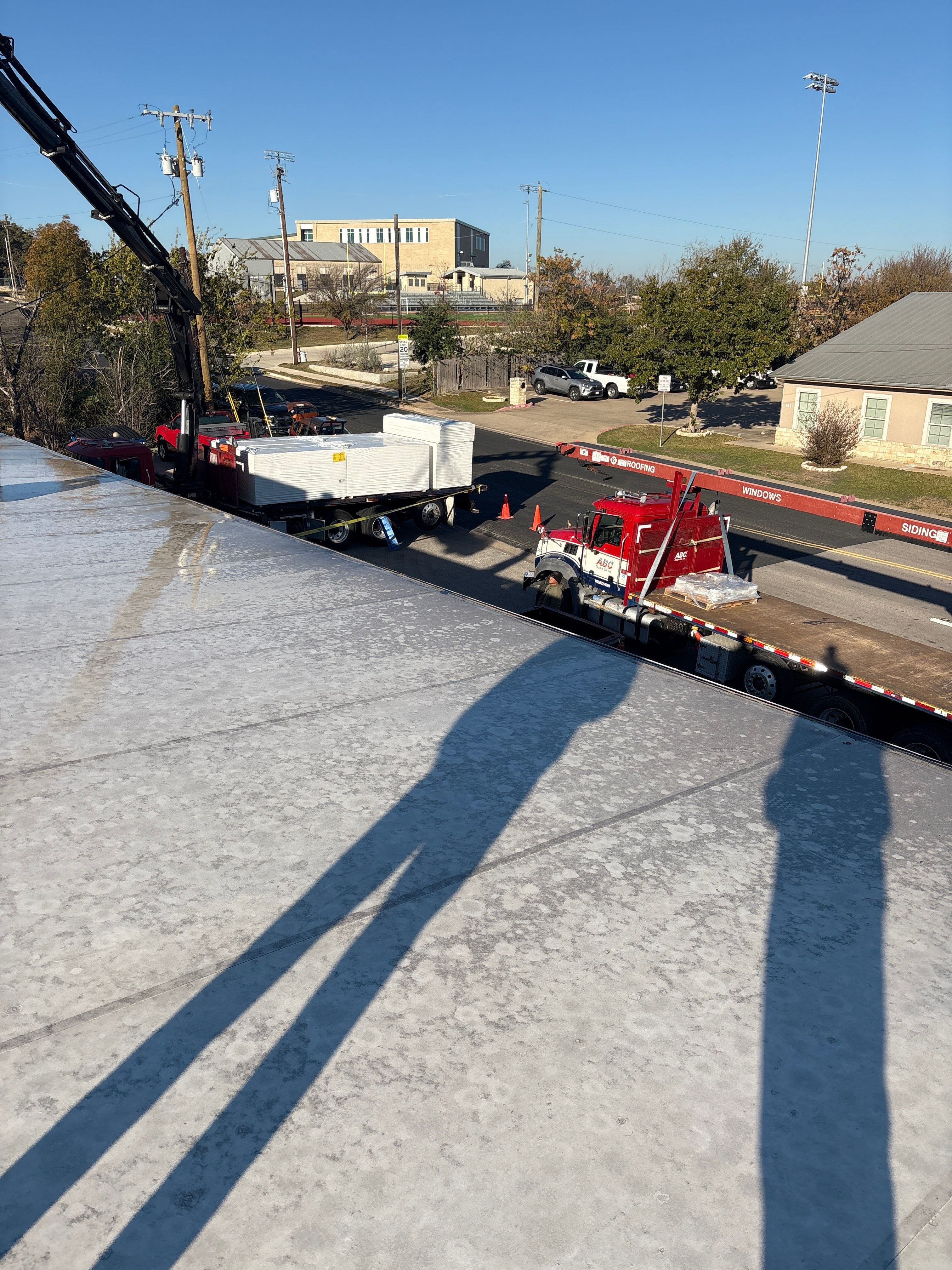 Project in Round Rock by Hartland Roofing & Construction