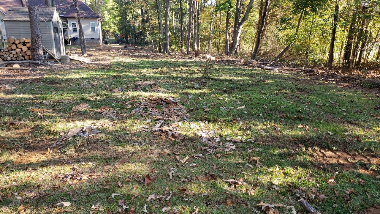 land clearing using machinery by G&H Home Tech Pros LLC
