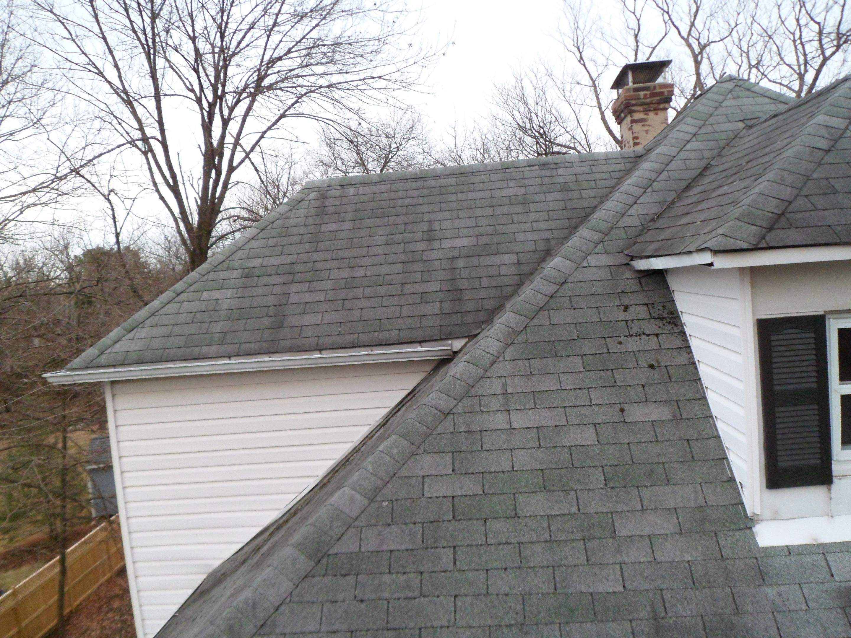 Residential Roofing Installation using Max Def Pewterwood by Alpha Design Services