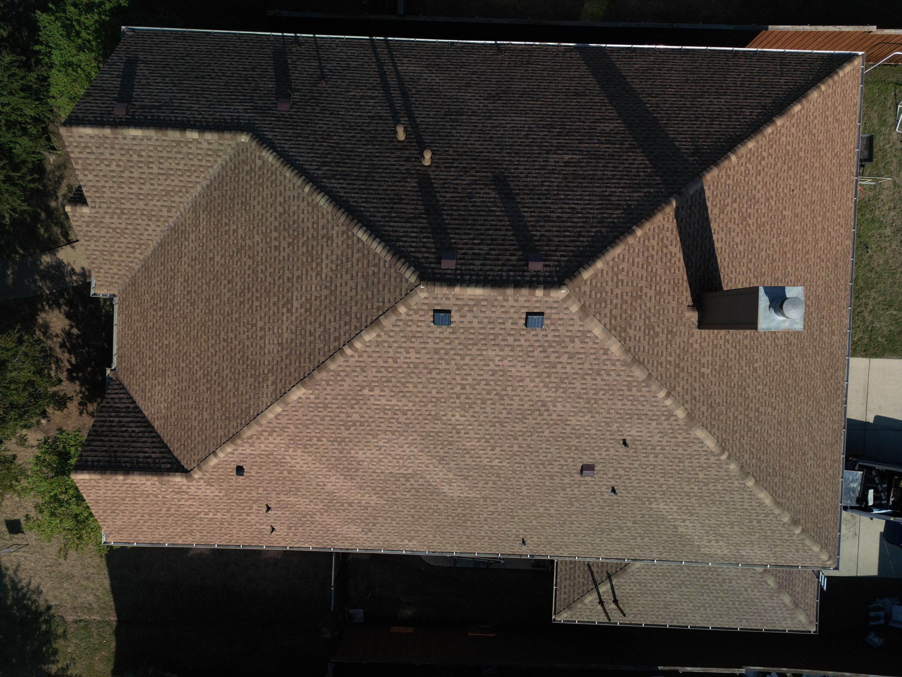 Storm Roof Damage Replacement in Frisco by First United Roofing & Construction
