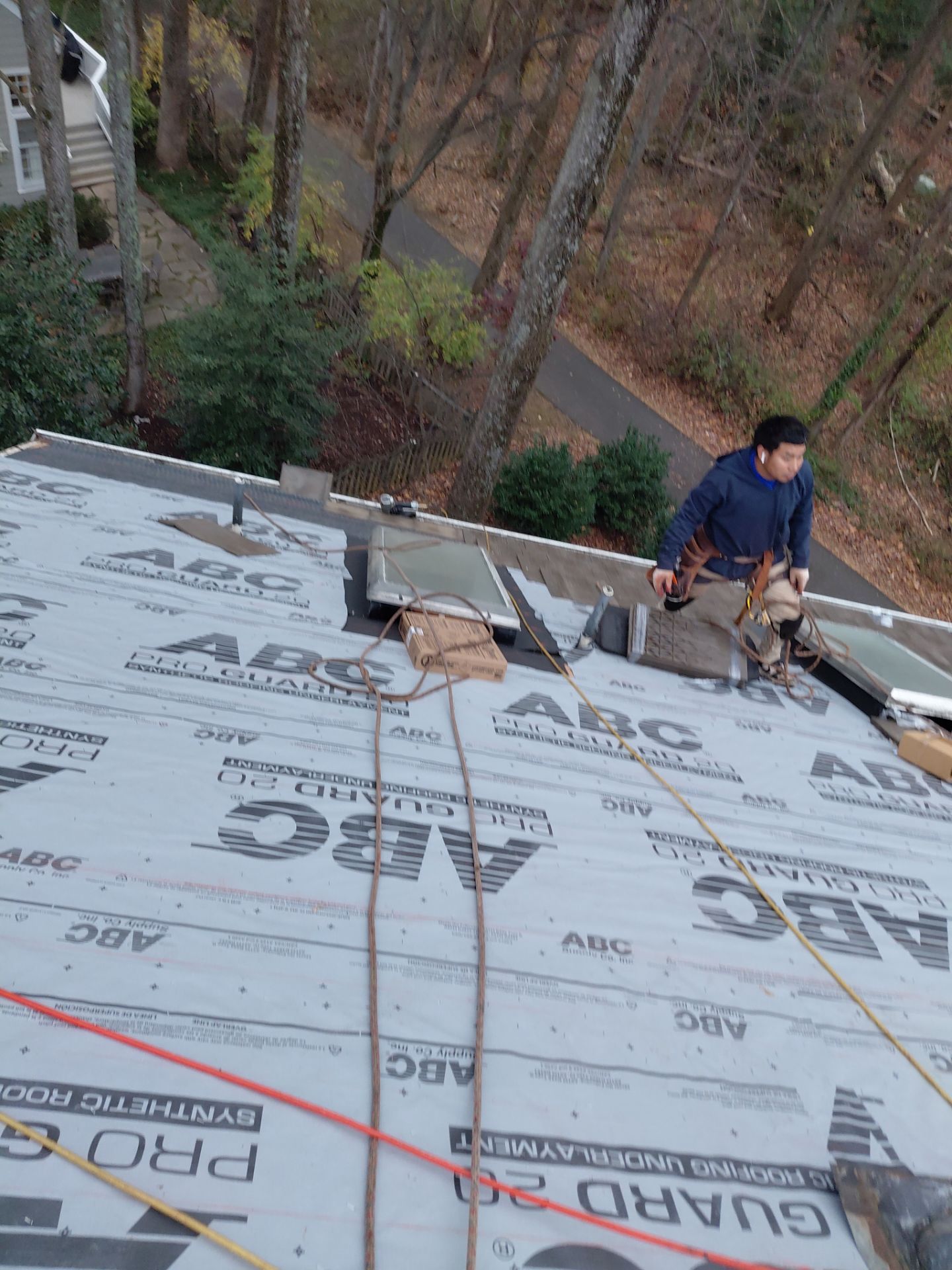 Reston :  Residential Roof Replacement with Brava Synthetic Cedar Shake Class C Natural  by RM Banning, Inc.