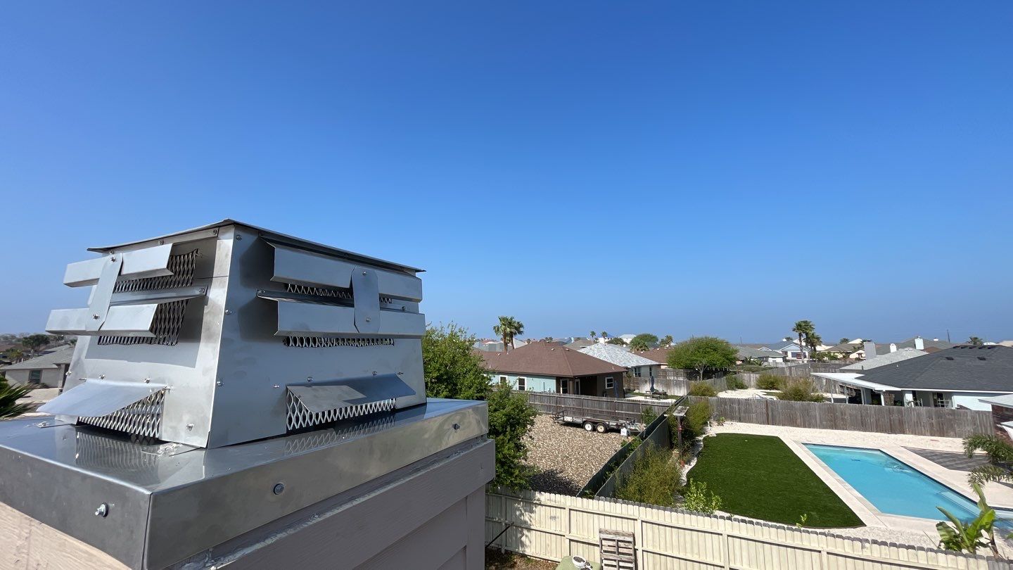 Chimney Cap Replacement With Stainless Steel by Lighthouse Roofing
