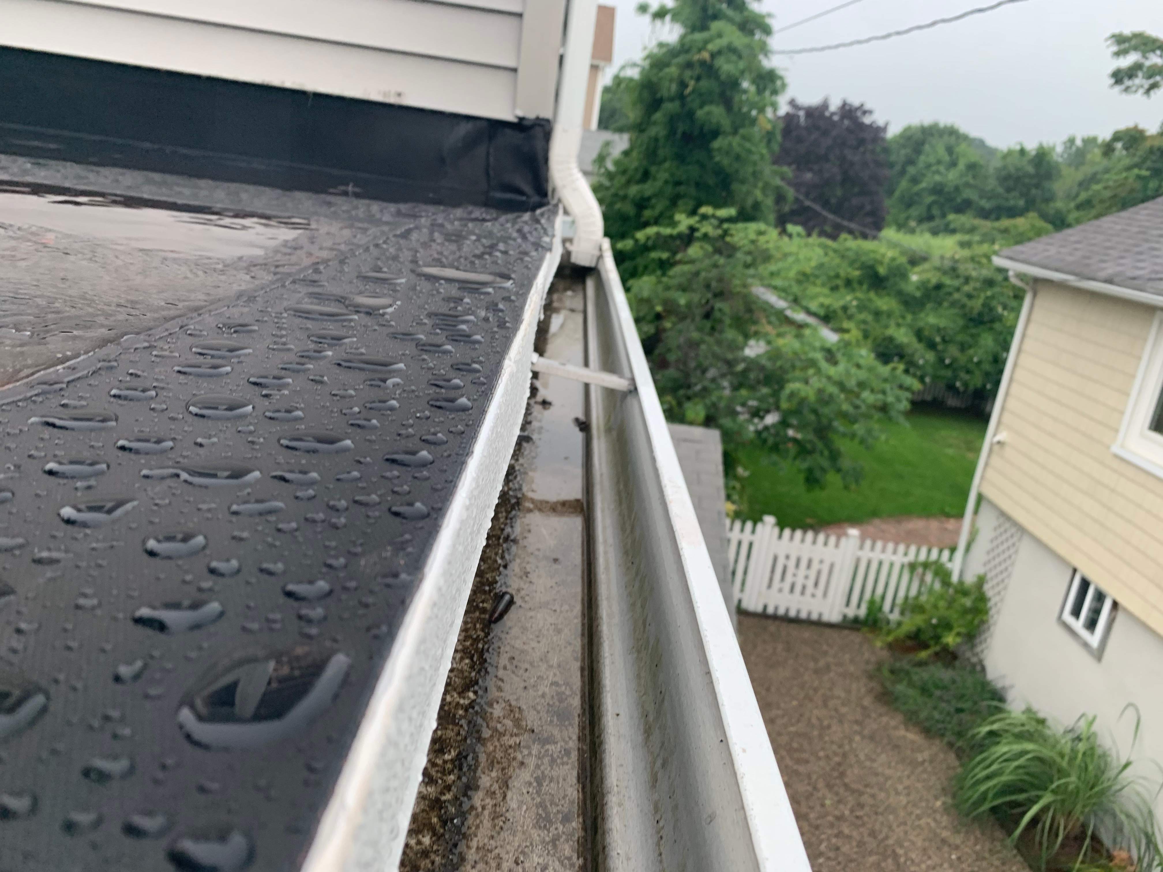 Deck Installation using trex over epdm roof by A Plus Exterior