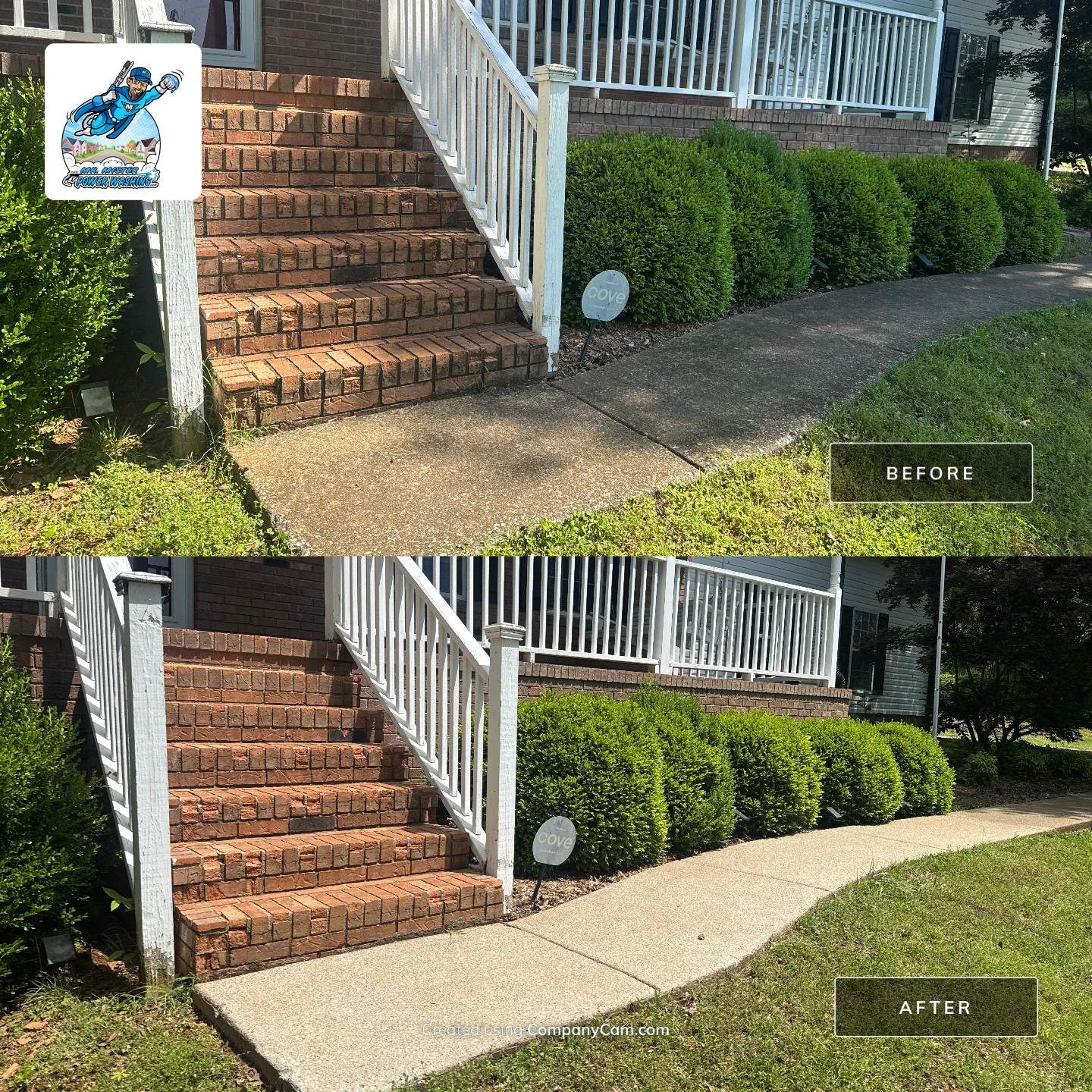 Nick & Ashleys House by Mr. Mister Power Washing