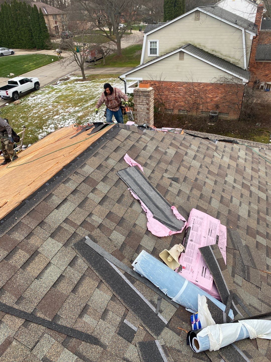 Roof Replacement using Owens Corning by 180 Contractors