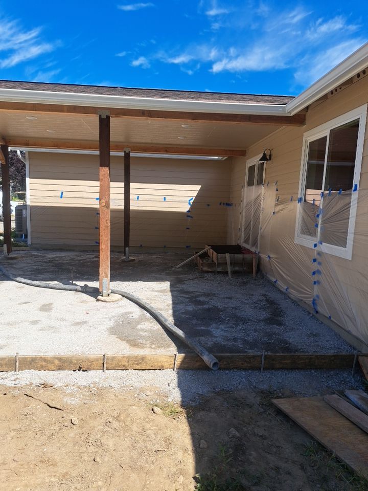 James | Patio Renovation, Concrete Project by Jireh Asphalt & Concrete Inc 