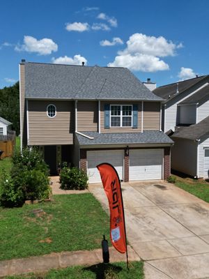 Roof replacement by hail and wind damage