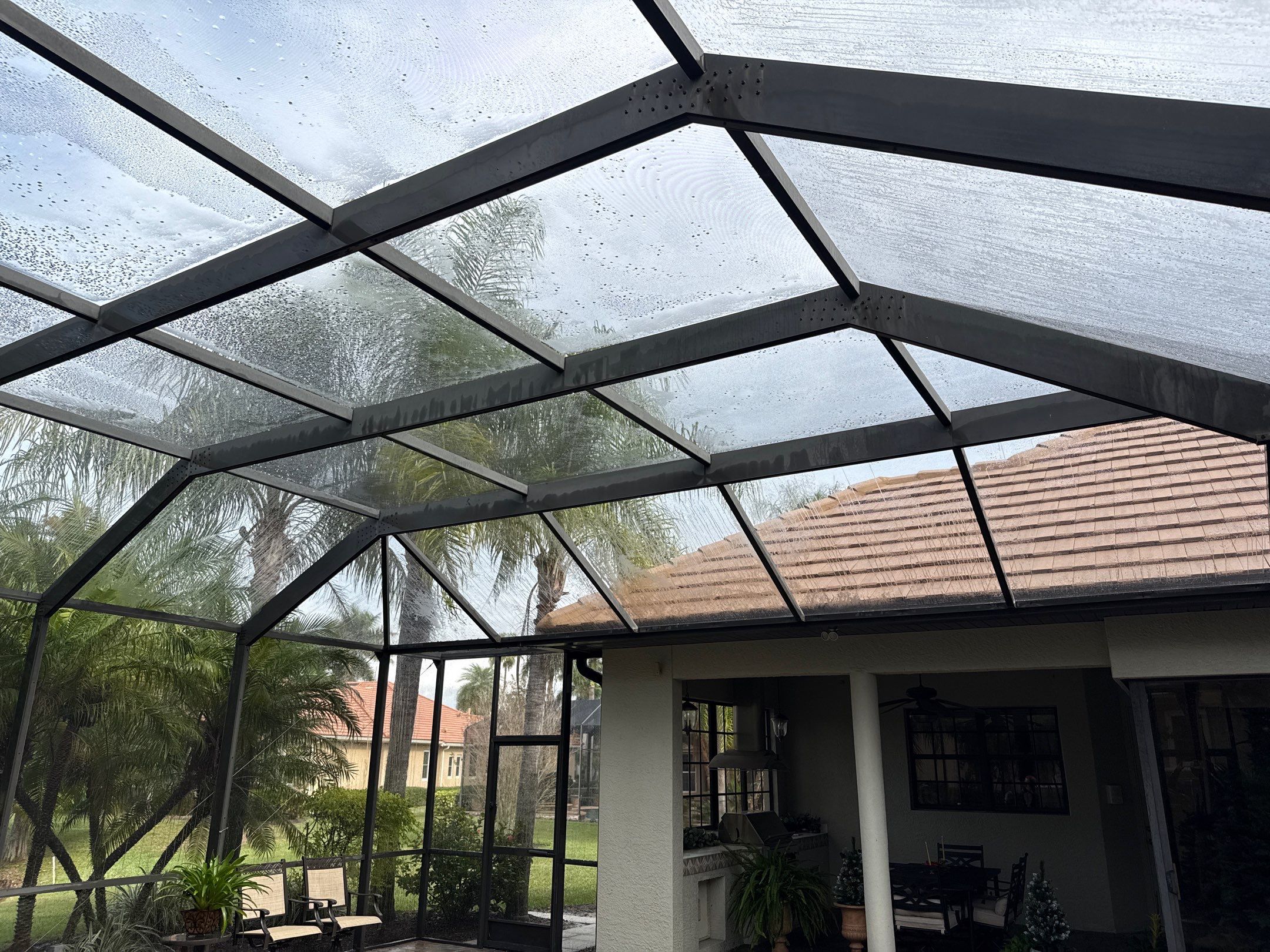 Tile Roof, Gutter & Pool Cage Cleaning – Lakewood Ranch Country Club, Lakewood Ranch, FL by Sunshine AquaWash