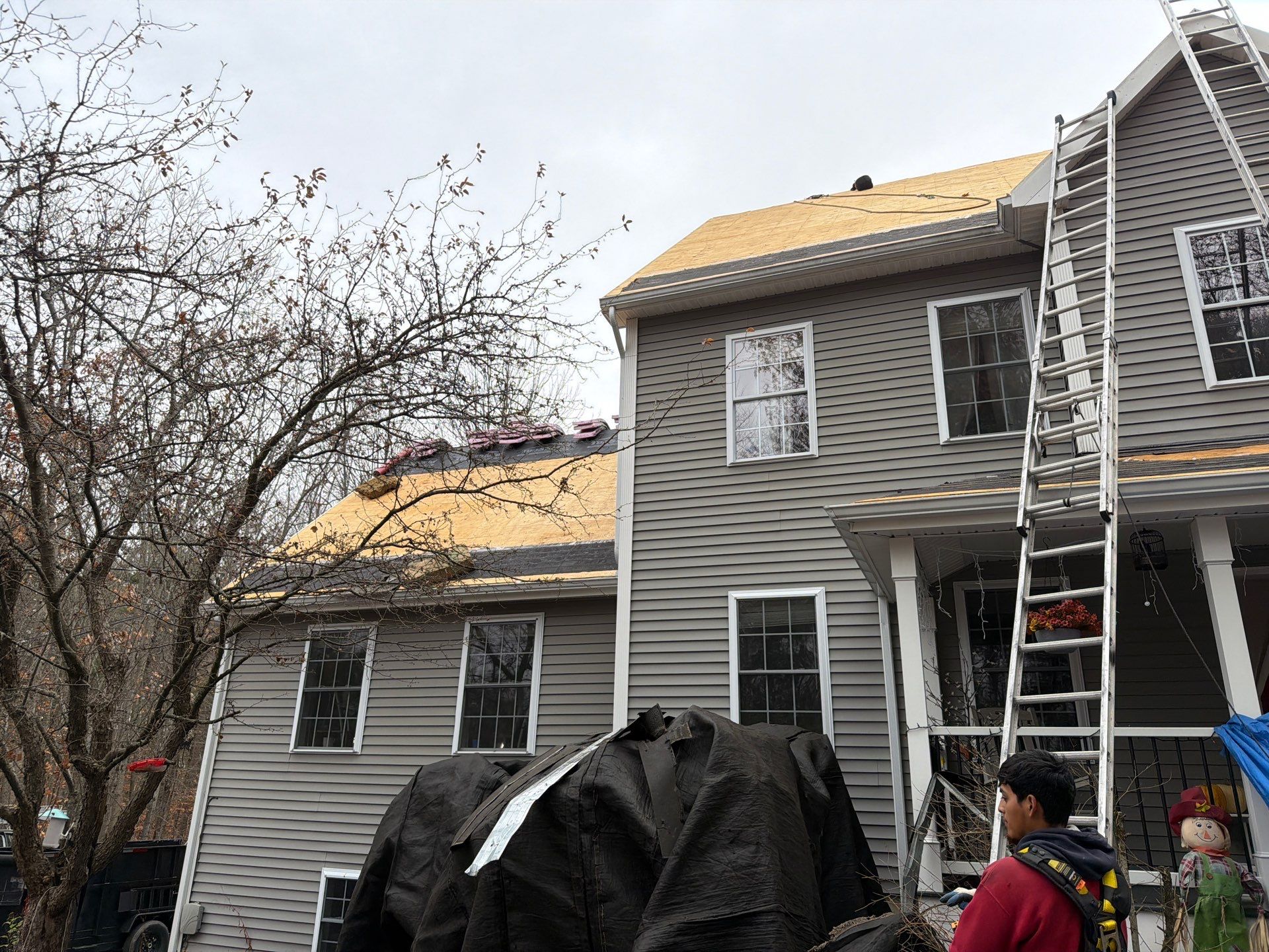 OC Roof Install in Chichester by Tall pine roofing