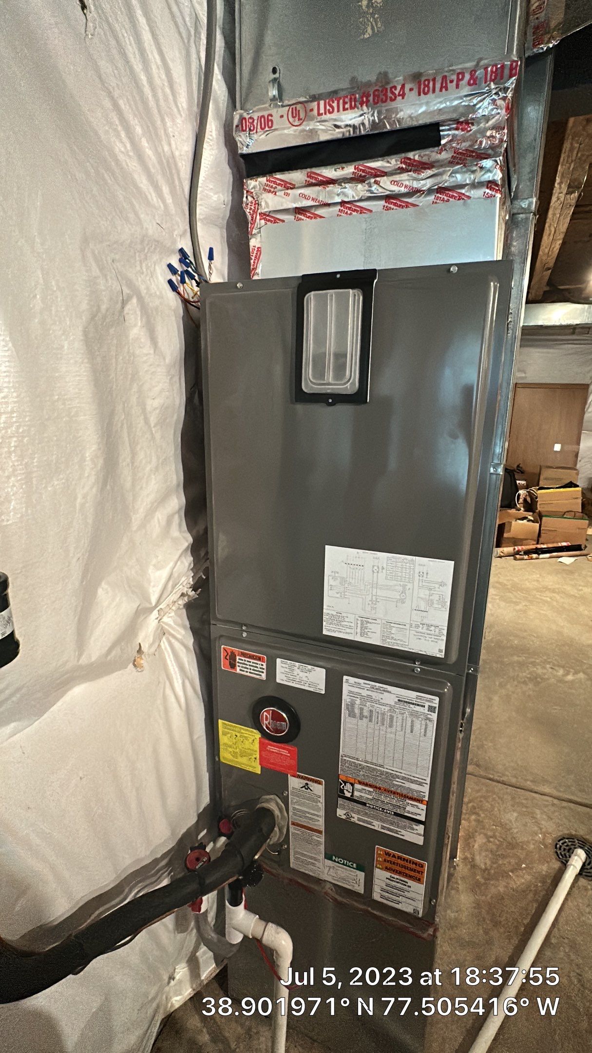 Heat Pump Replacement using Trane by Pro Sky Services