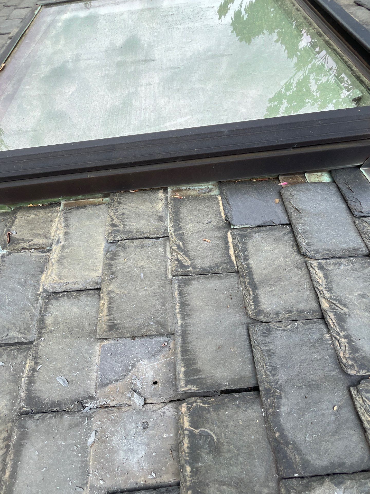 Arlington: Buckingham Slate and Carlisle Syntec TPO Roof by RM Banning, Inc.