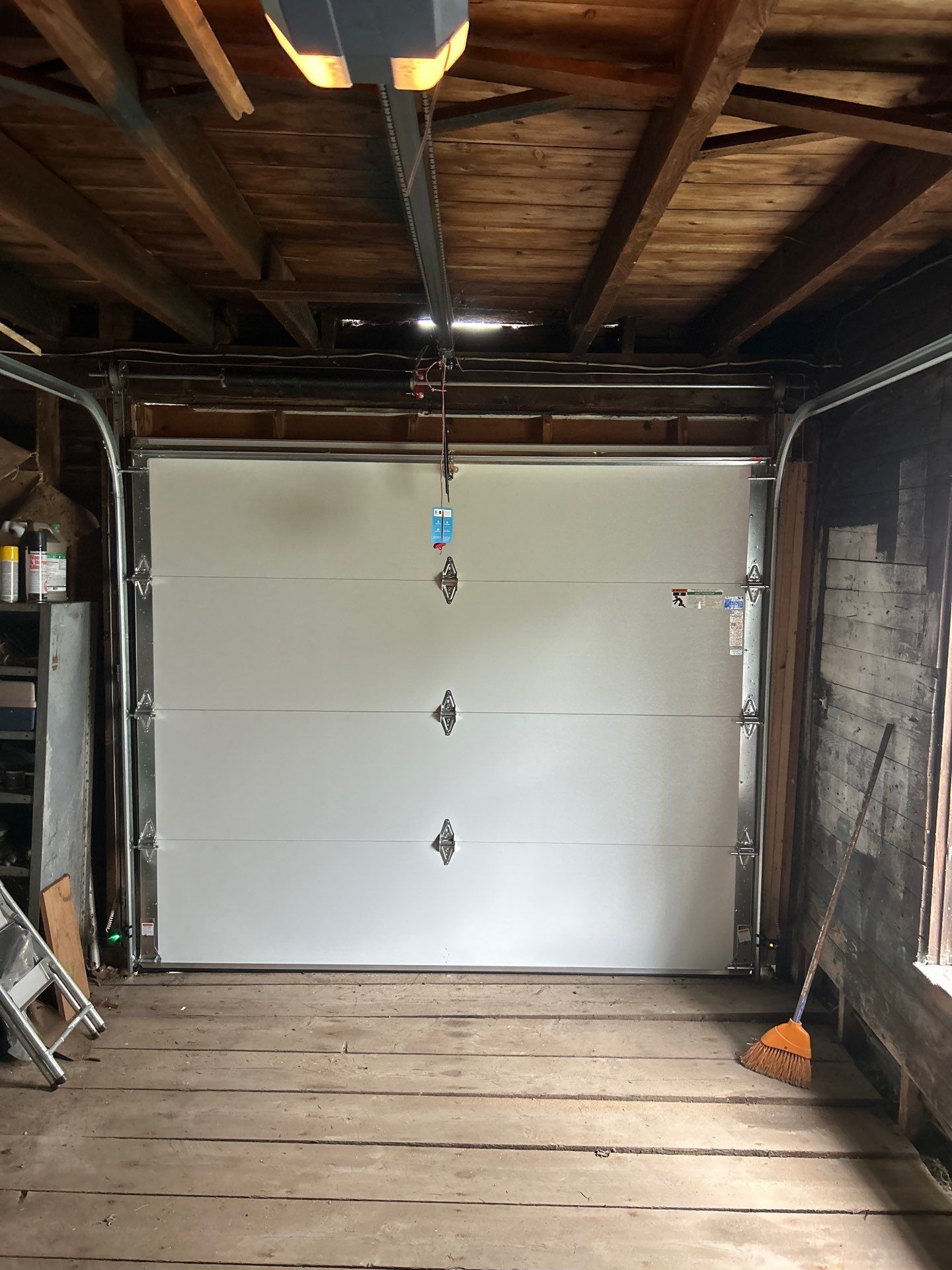 Door Installation using Raynor Encore Garage Door by Keene Door