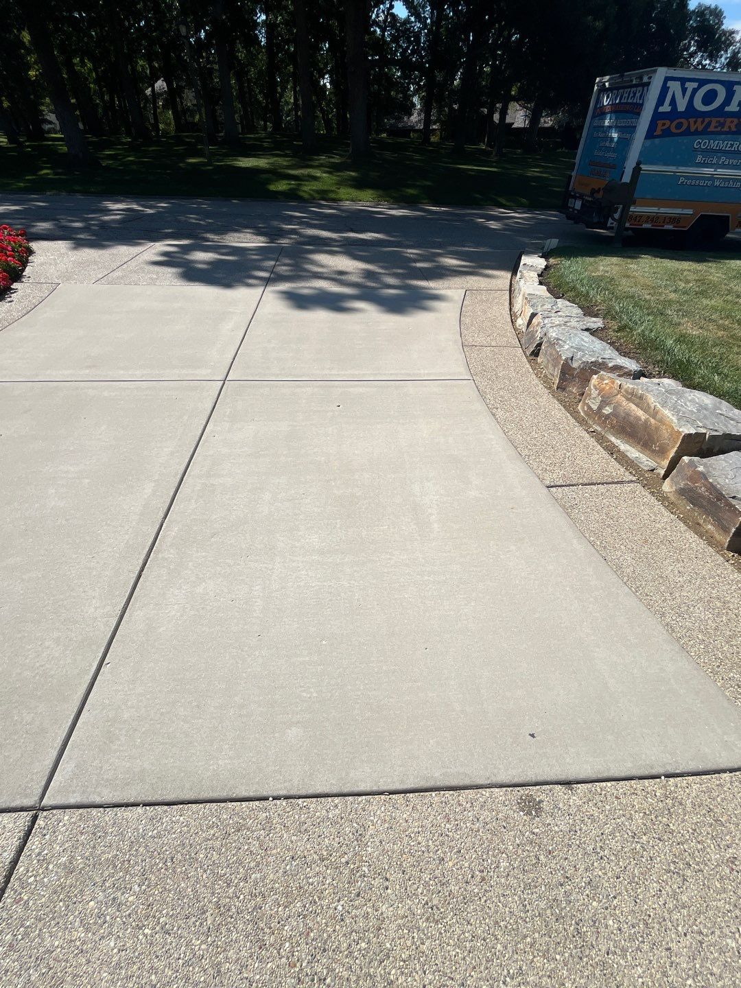 Concrete & Aggregate Surface Cleaning and Sealing by Northern Power Washing LLC.