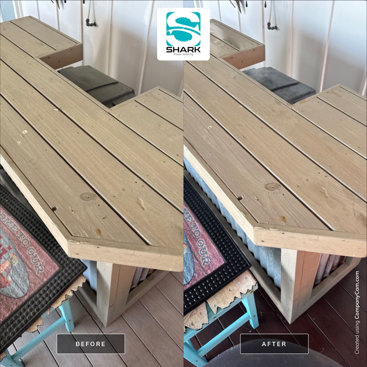 Project in Kure Beach by Shark Power Washing