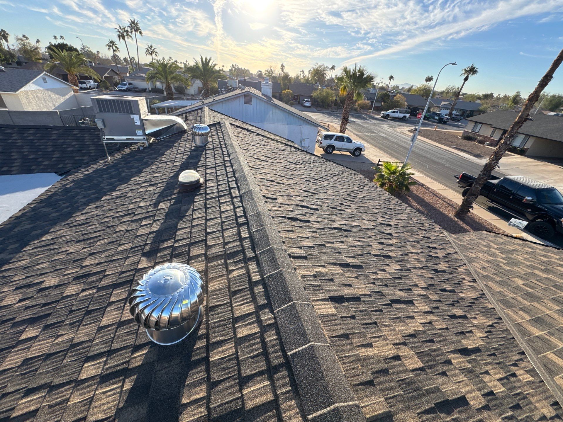 Weathered Wood Stone Coated Steel by Reimagine Roofing