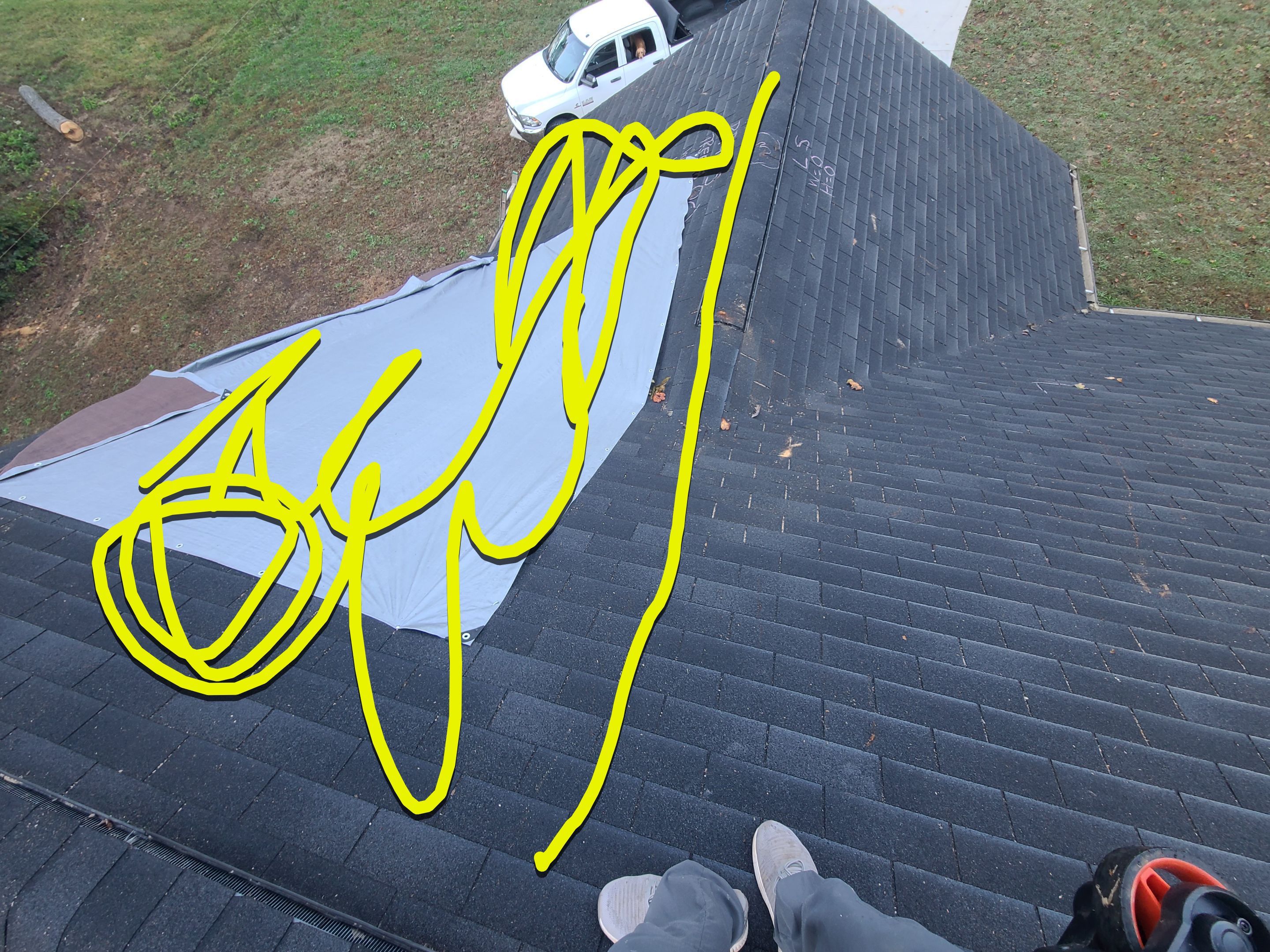 Residential Roofing Repair using Architectural shingles by BROCK BUILDERS 