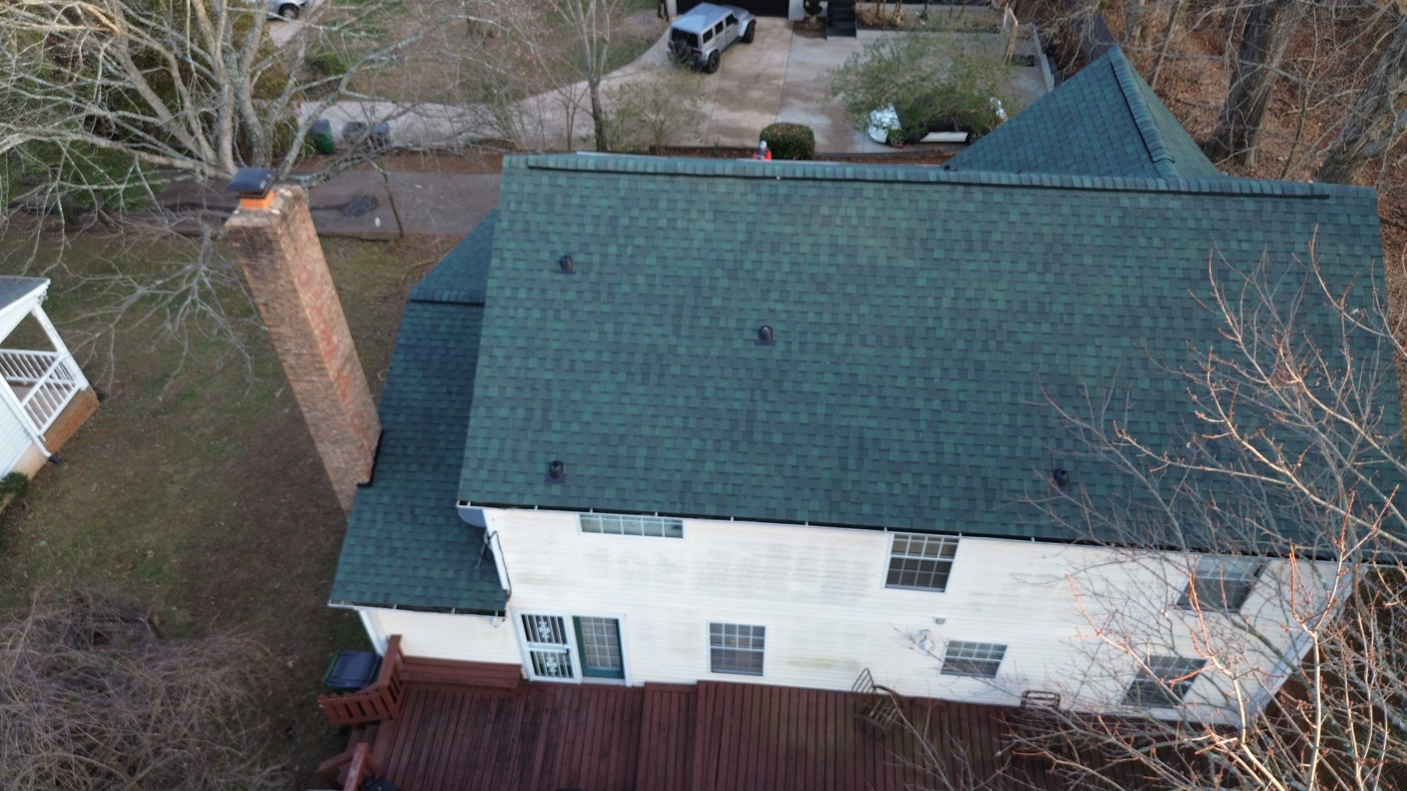 Roof replacement and interior repair by hail and wind damage by Just Brilliant Restoration JBR
