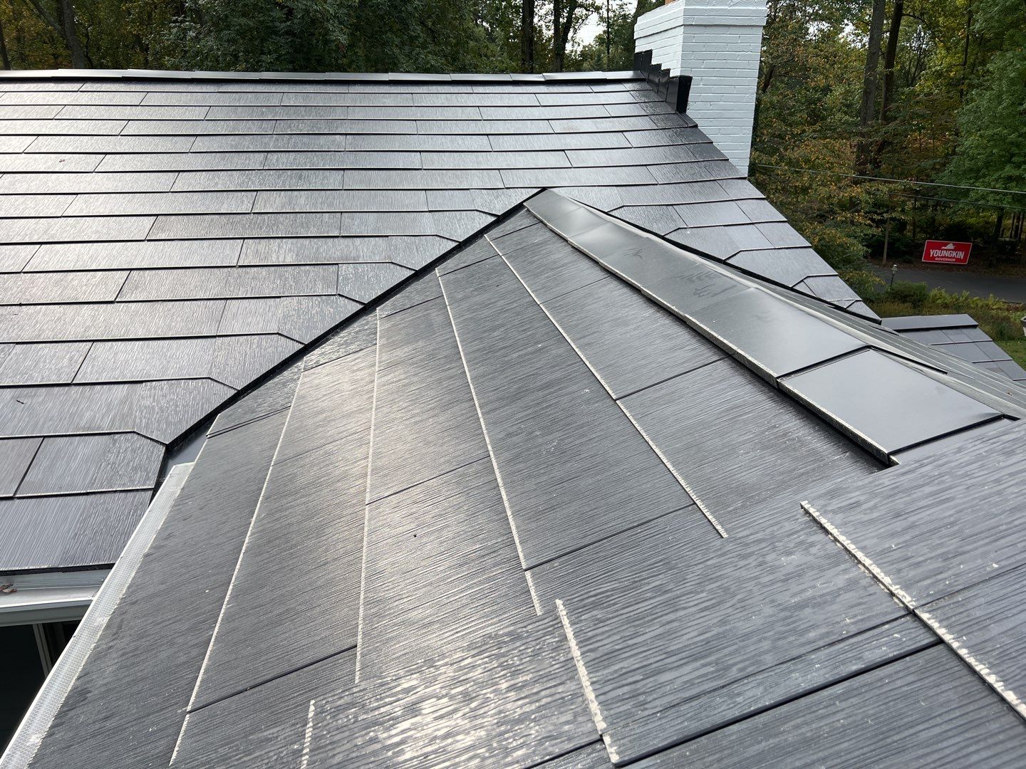 Tesla Solar Roof Replacement using Tesla Solar Roof V3 Tiles by American Home Contractors