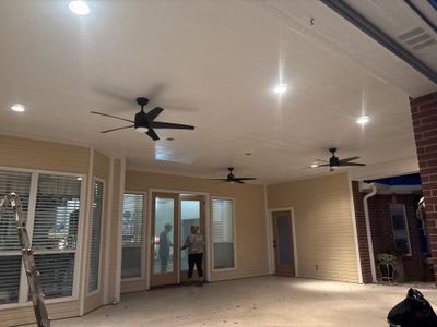 Exterior Painting in Gladewater, TX | Front Door, Garage & Back Porch Renewal