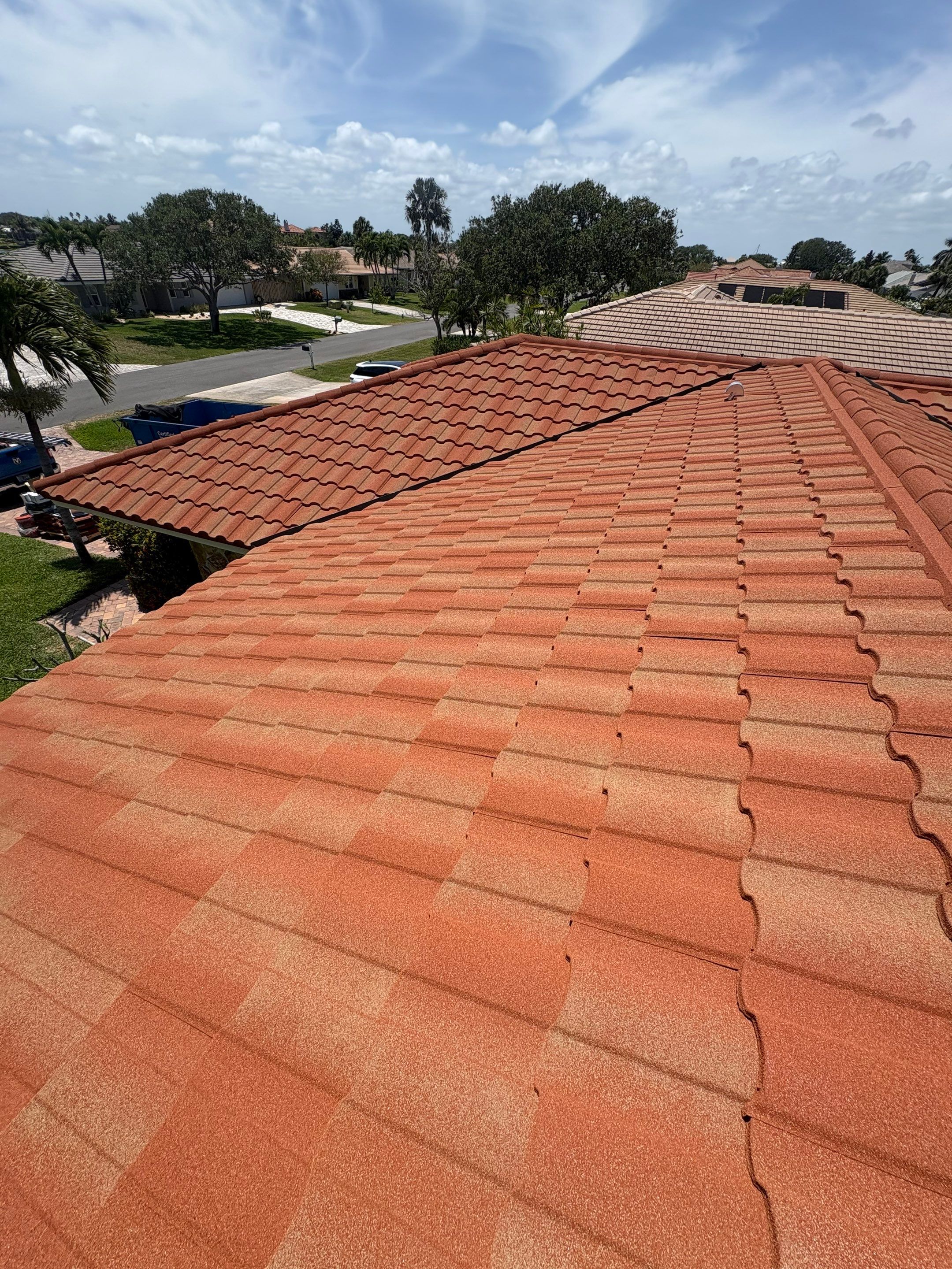 Tile Reroof Replacement Satellite Beach FL by Pinnacle Roofing Group
