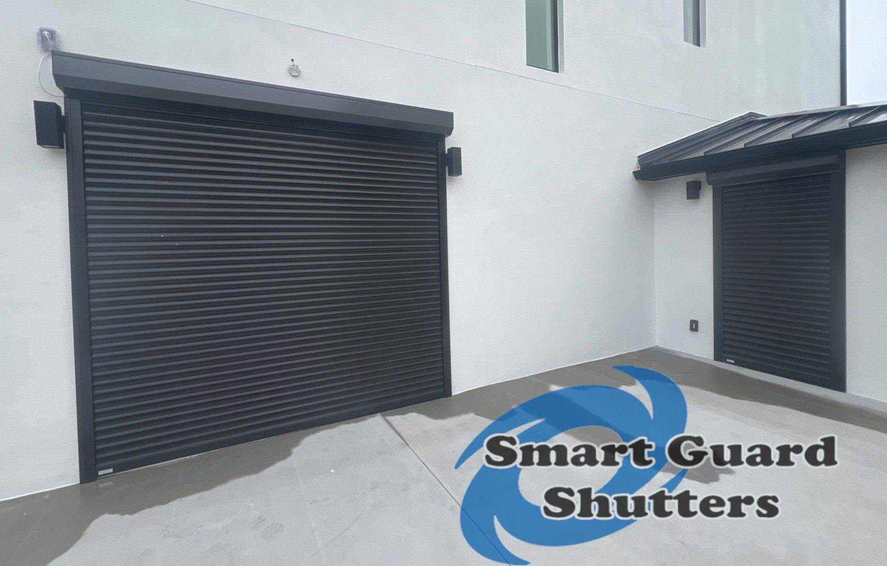 Rolling Shutter in Bronze by Smart Guard Shutters