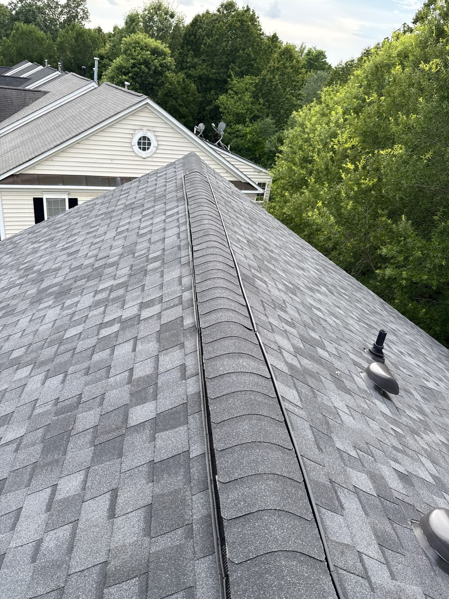 Fairfax: Residential Roof Installation with CertainTeed Landmark PRO in Max Def Moire Black by RM Banning, Inc.