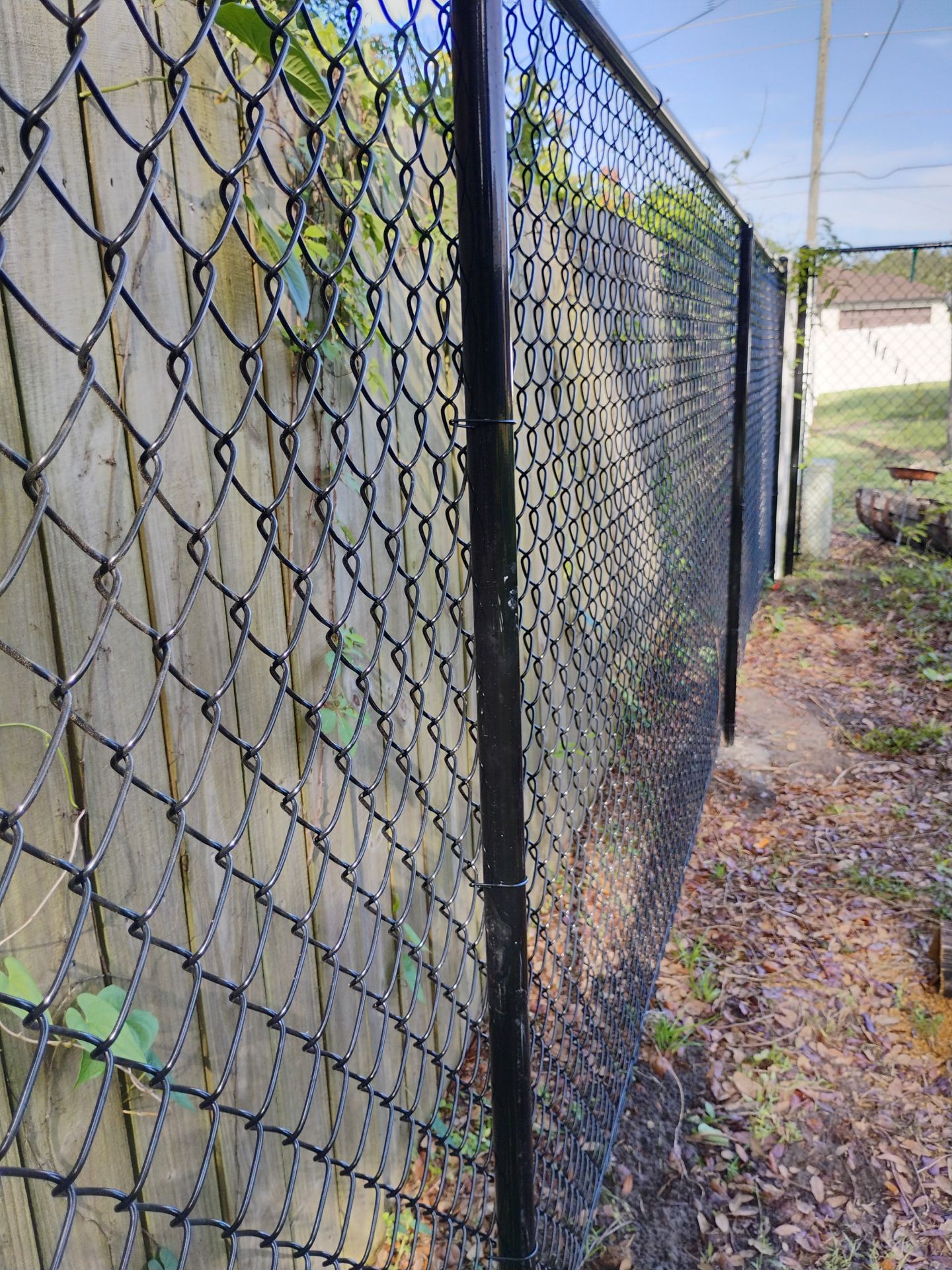 Black Chain Link in Port Charlotte by True Fence LLC