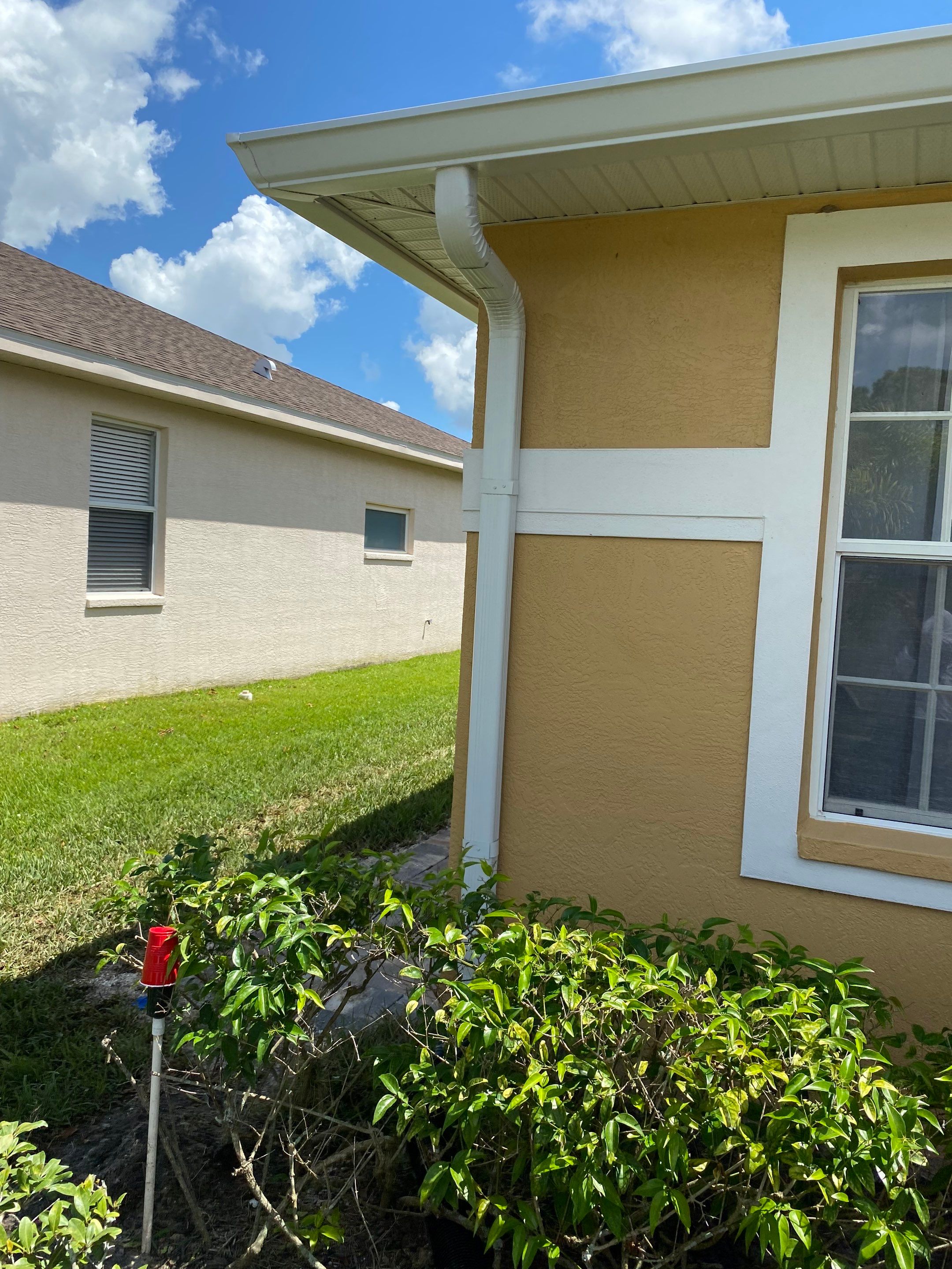 With 6-inch seamless gutters by Gutter Professor FL by Gutter Professors