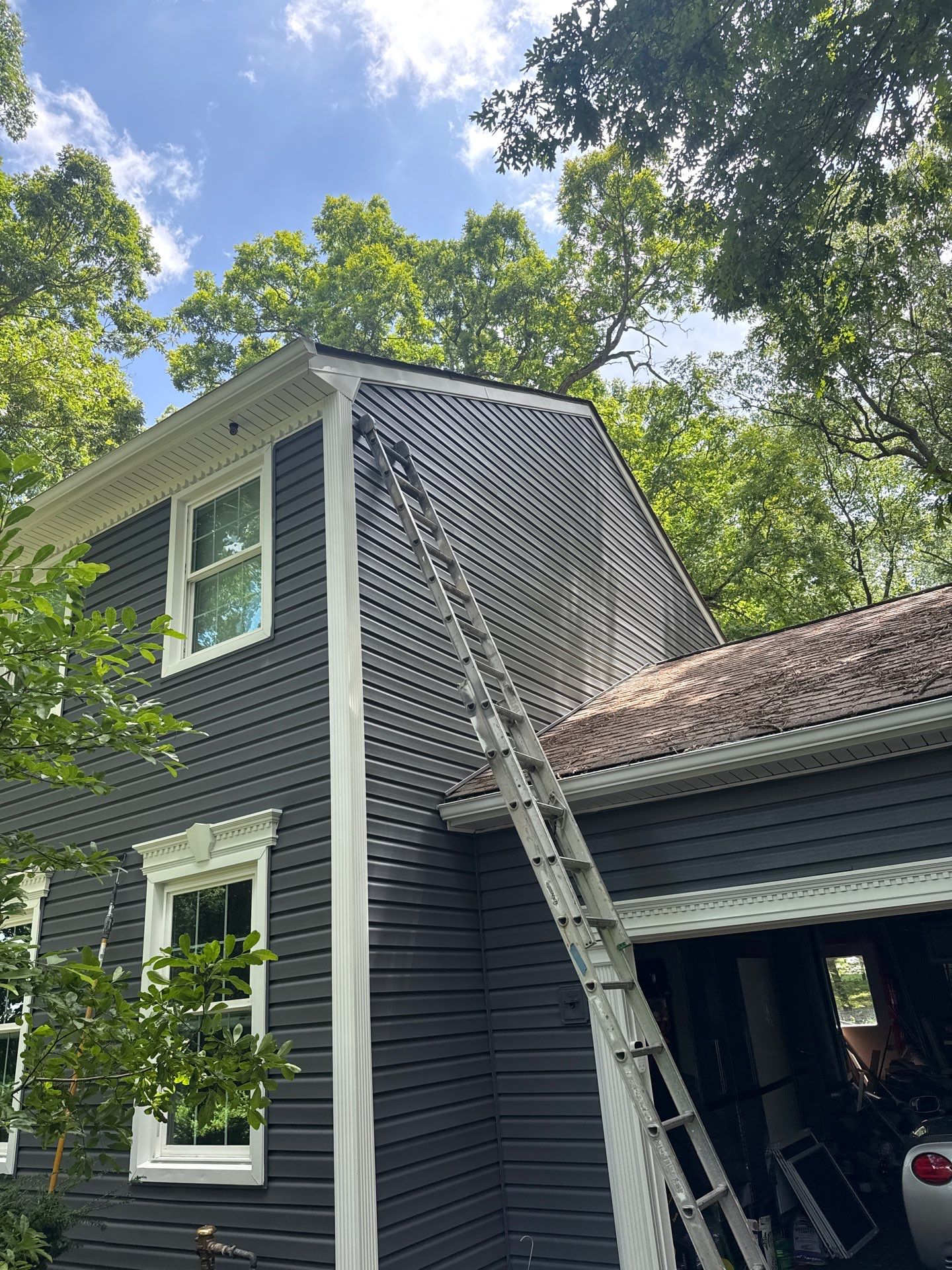 Vinyl Siding and Exterior Trim Repair for Brighton Residence by Top Shelf Painter