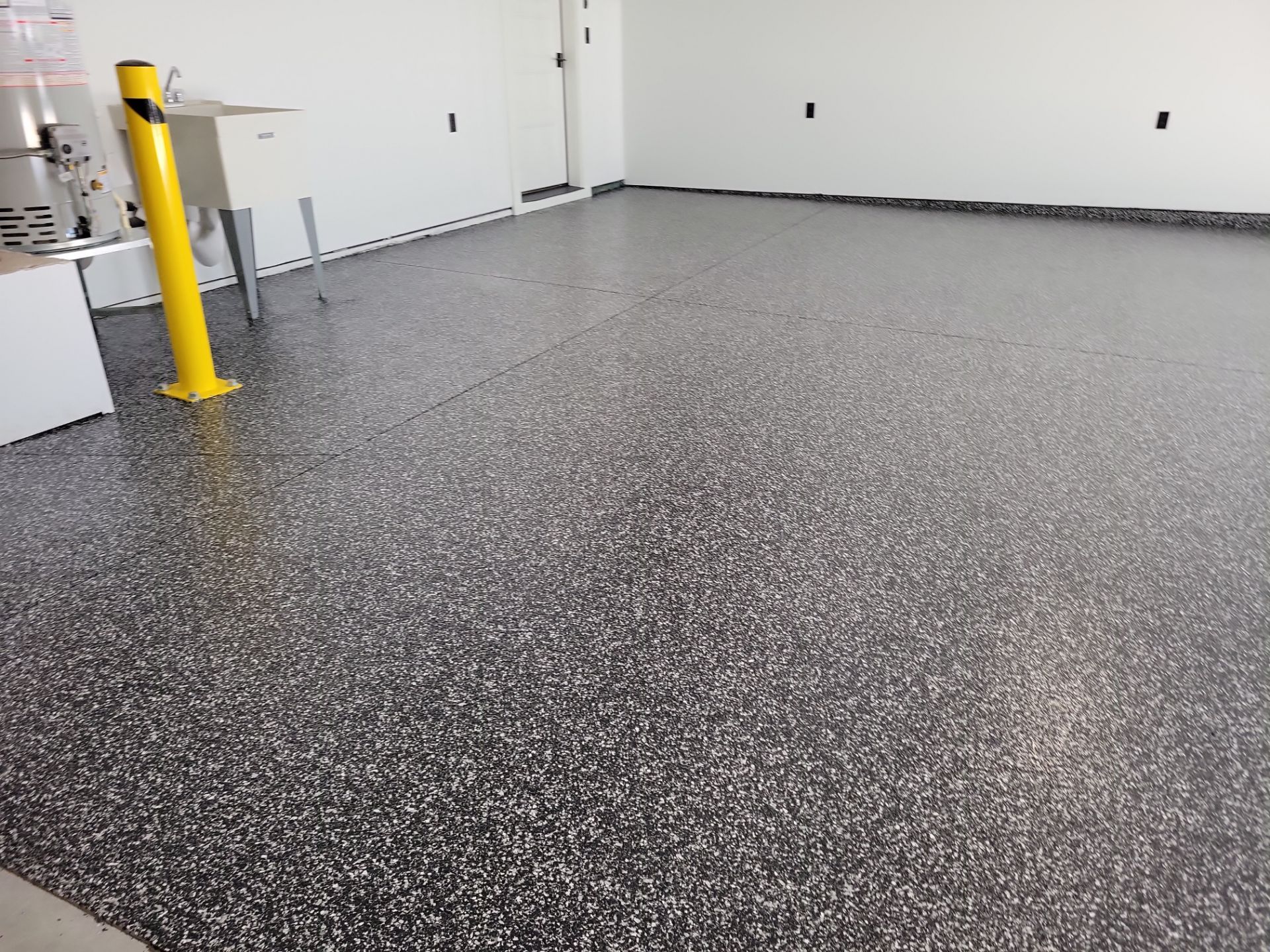 Garage Transformation using Raven by Croc Coatings, LLC