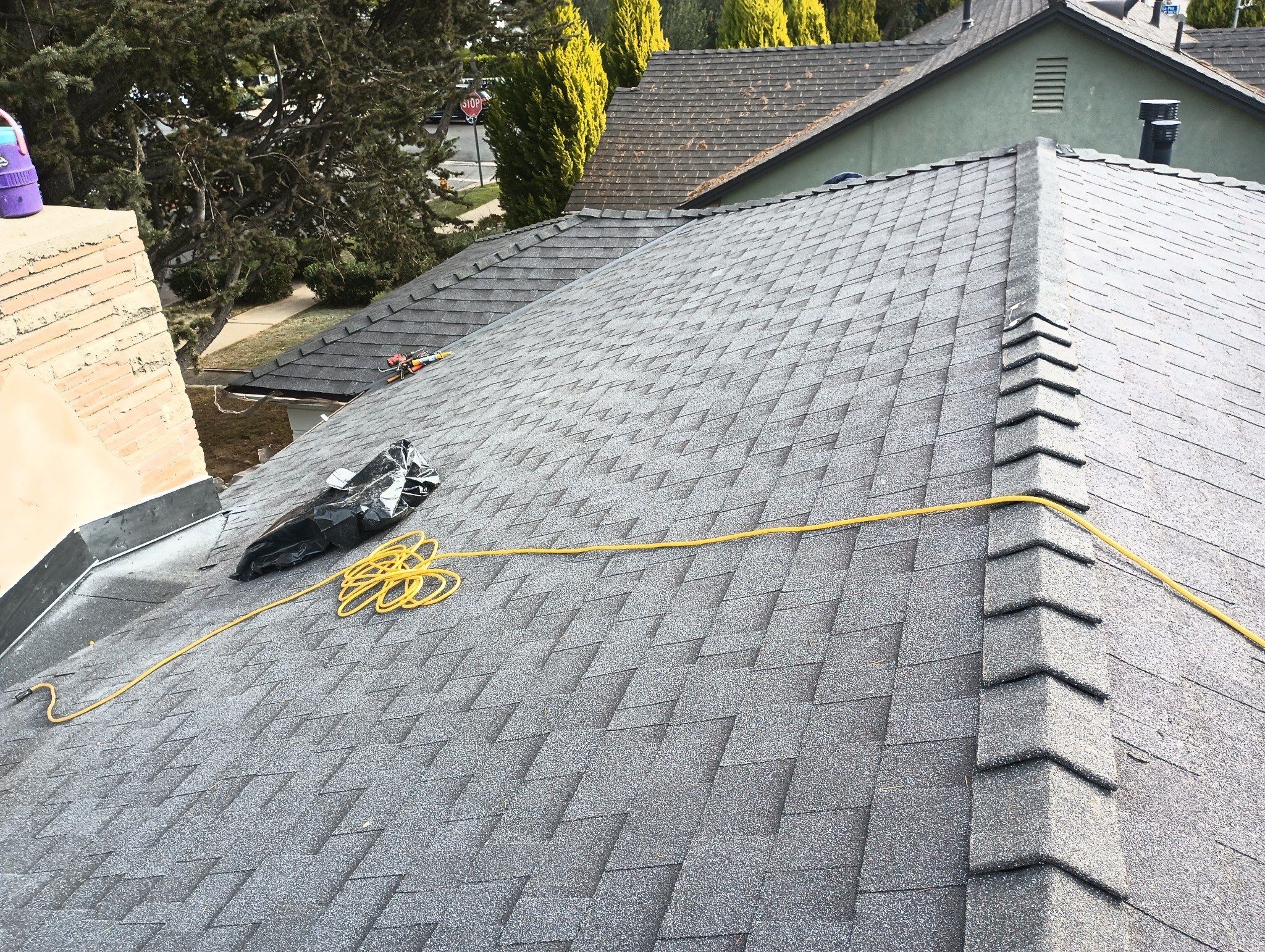 Residential Roofing Installation using Owens Corning Duration Cool Shingles by Hull Brothers Roofing