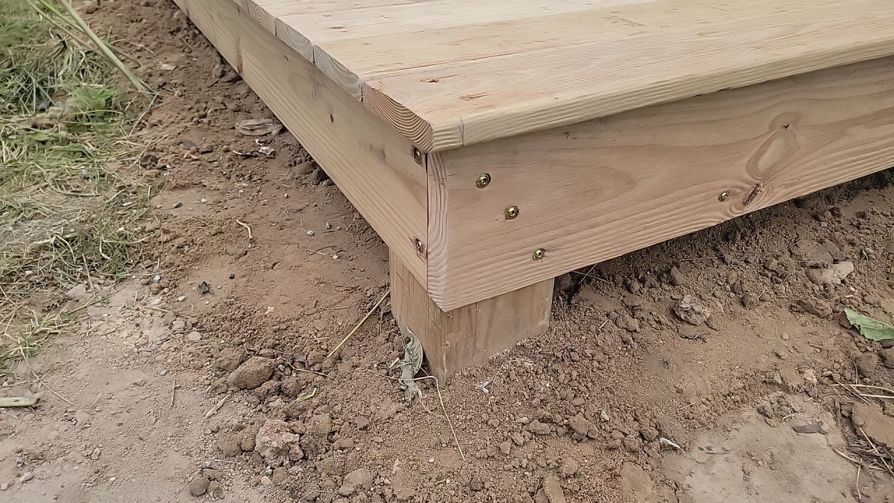 Deck Installation using Treated Lumber by Avalon Roofing and Exteriors