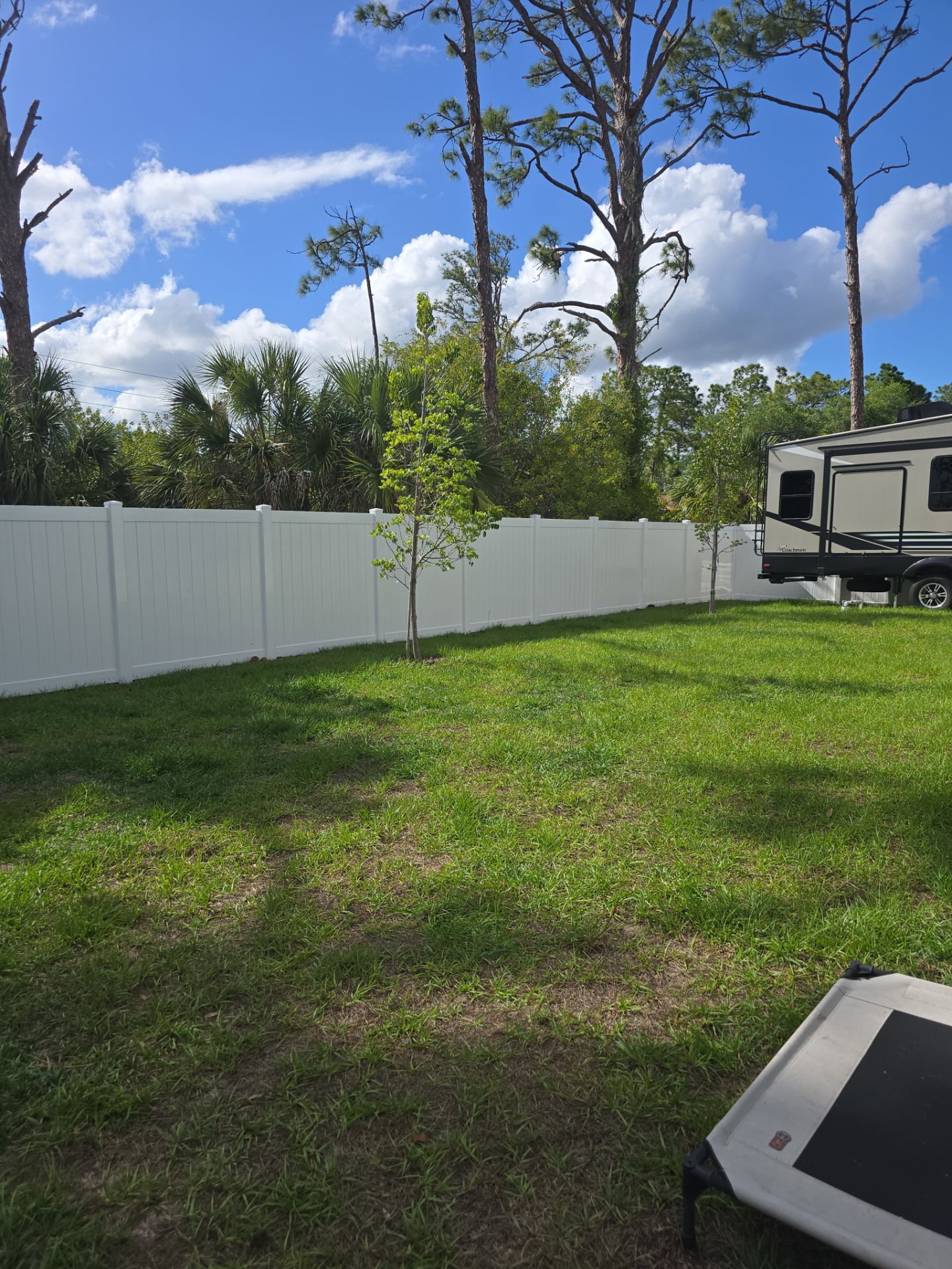 Vinyl Install in North Port by True Fence LLC