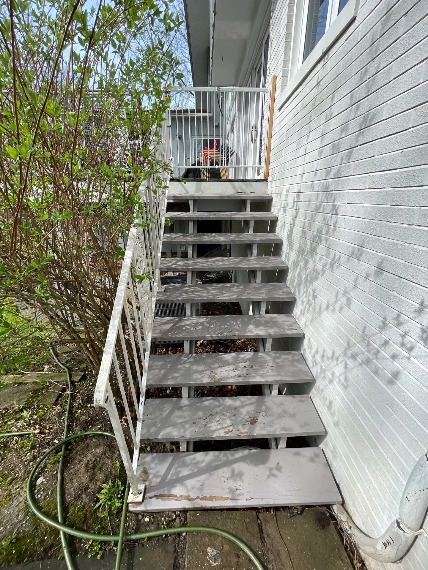 Deck Staining using Arborcoat Solid Stain by Callaway Contracting LLC