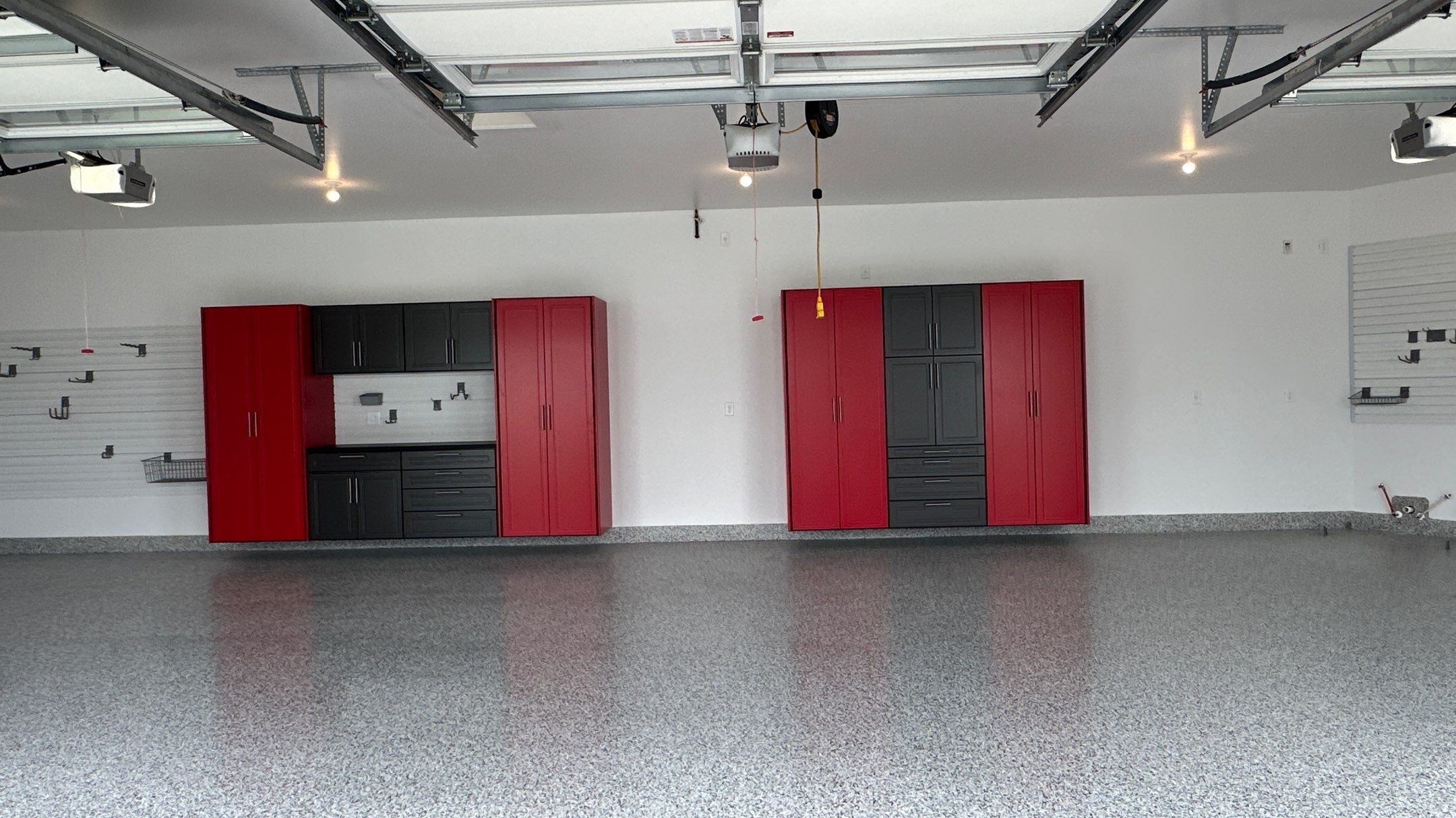 Louis P. transformed their garage into the garage of their dreams by Banner Garage