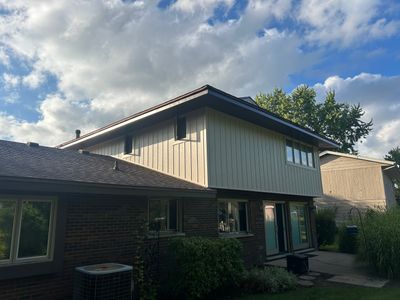 Turtle Shell gutter protection installation in Schaumburg, IL 60193, photograph 17