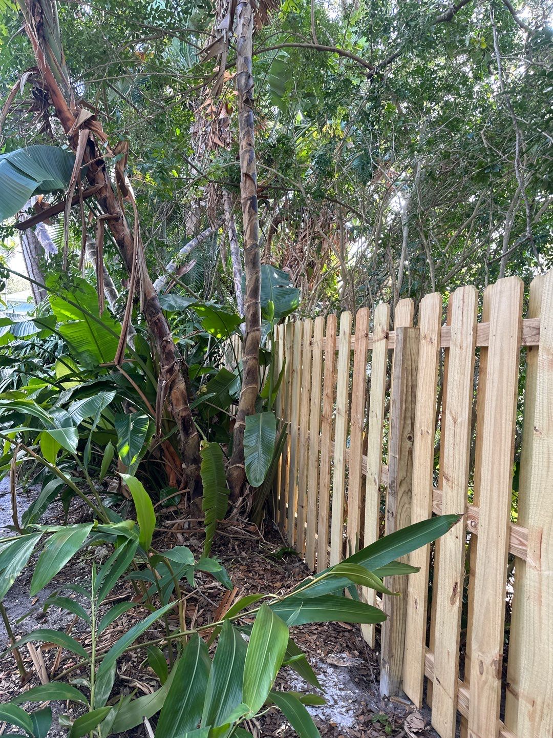 Wood Fence Installation using Wood Vertical Shadow Box by Asap fence and gates, LLC