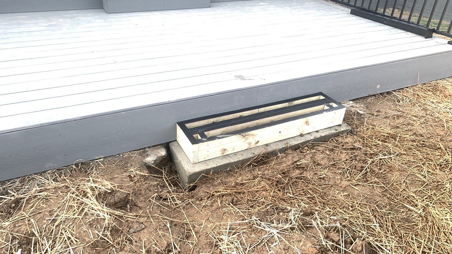 Deck Replacement using Trex Decking and Railing by Secure Construction Company Inc