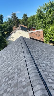 Roof Replacement using CertainTeed Landmark