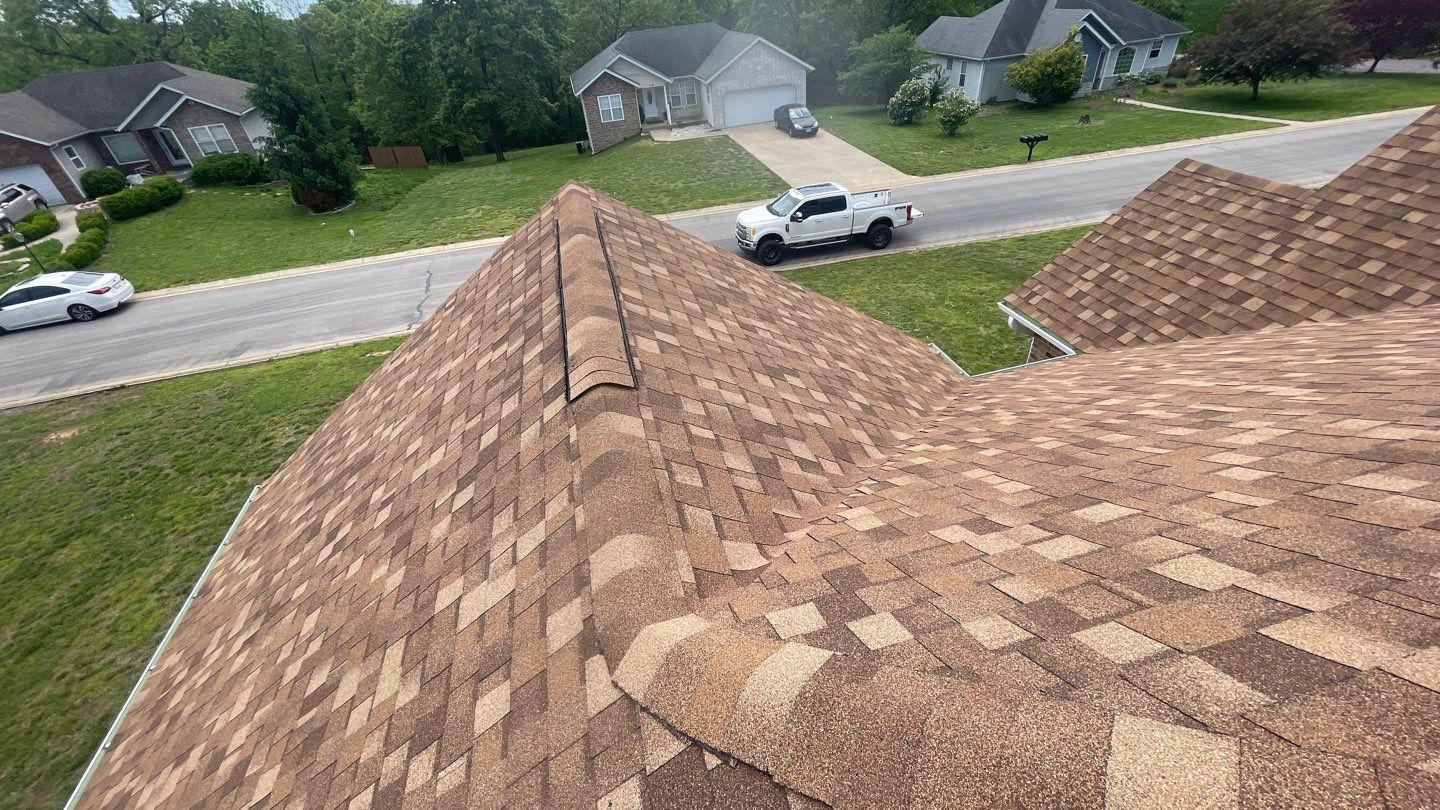 Residential Roofing Replacement - Atlas Pinnacle Pristine W/ Scotchguard - Color Morning Harvest  by Titan Commercial & Residential Roofing 