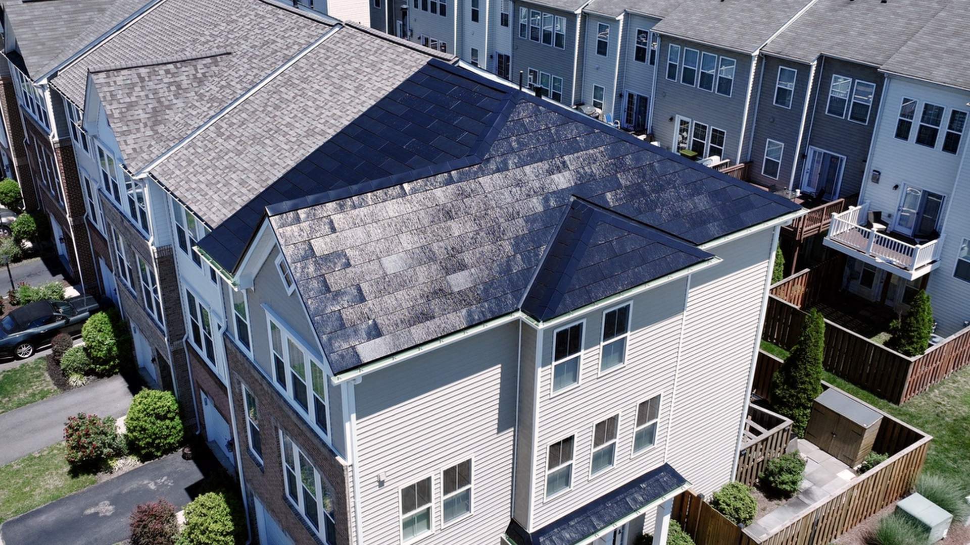 Tesla Solar Roof in Ashburn by American Home Contractors