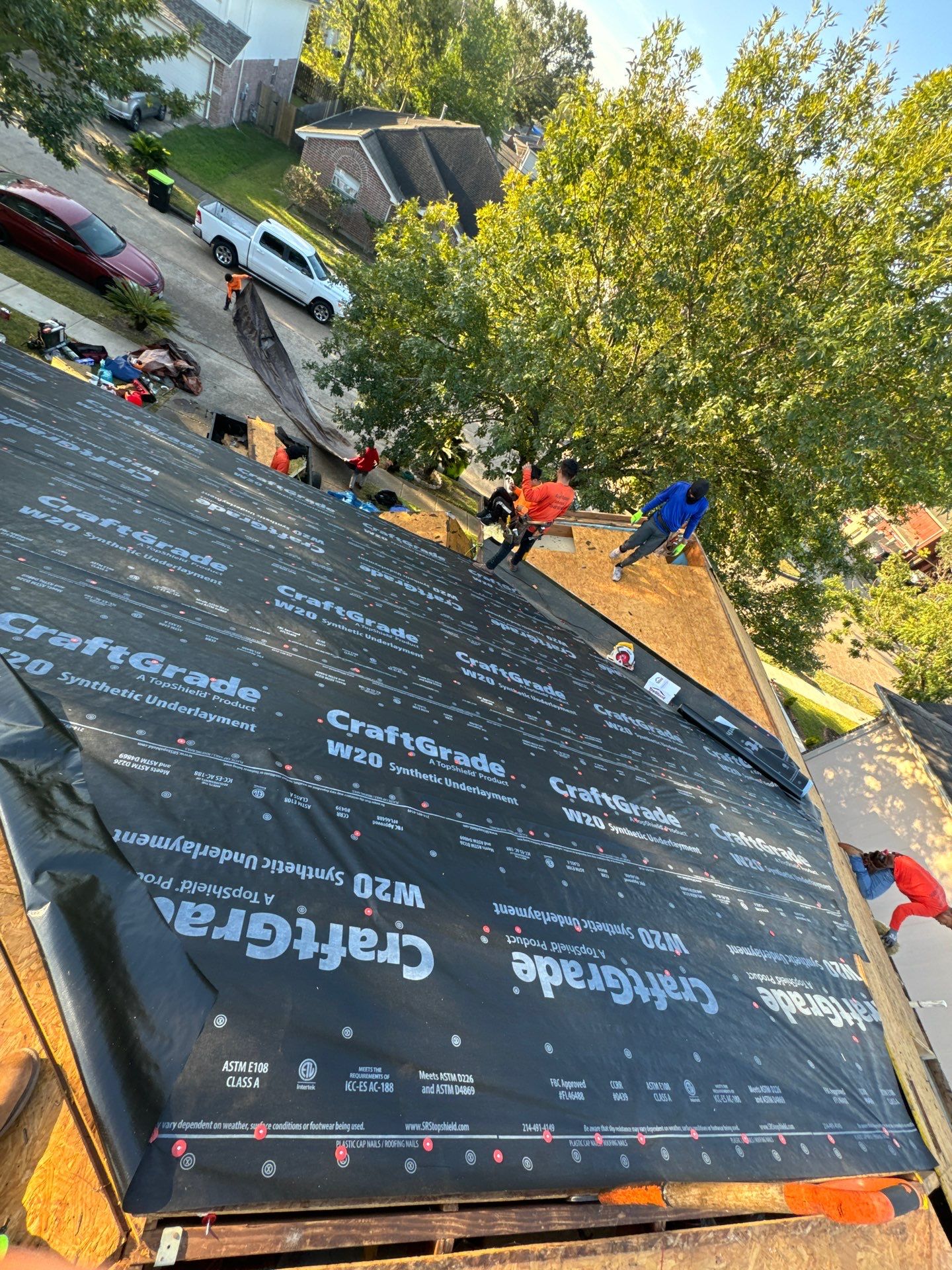 Residential Roofing Repair using Owen's Corning Duration (Lifetime) Shingles by Roof Repair Company