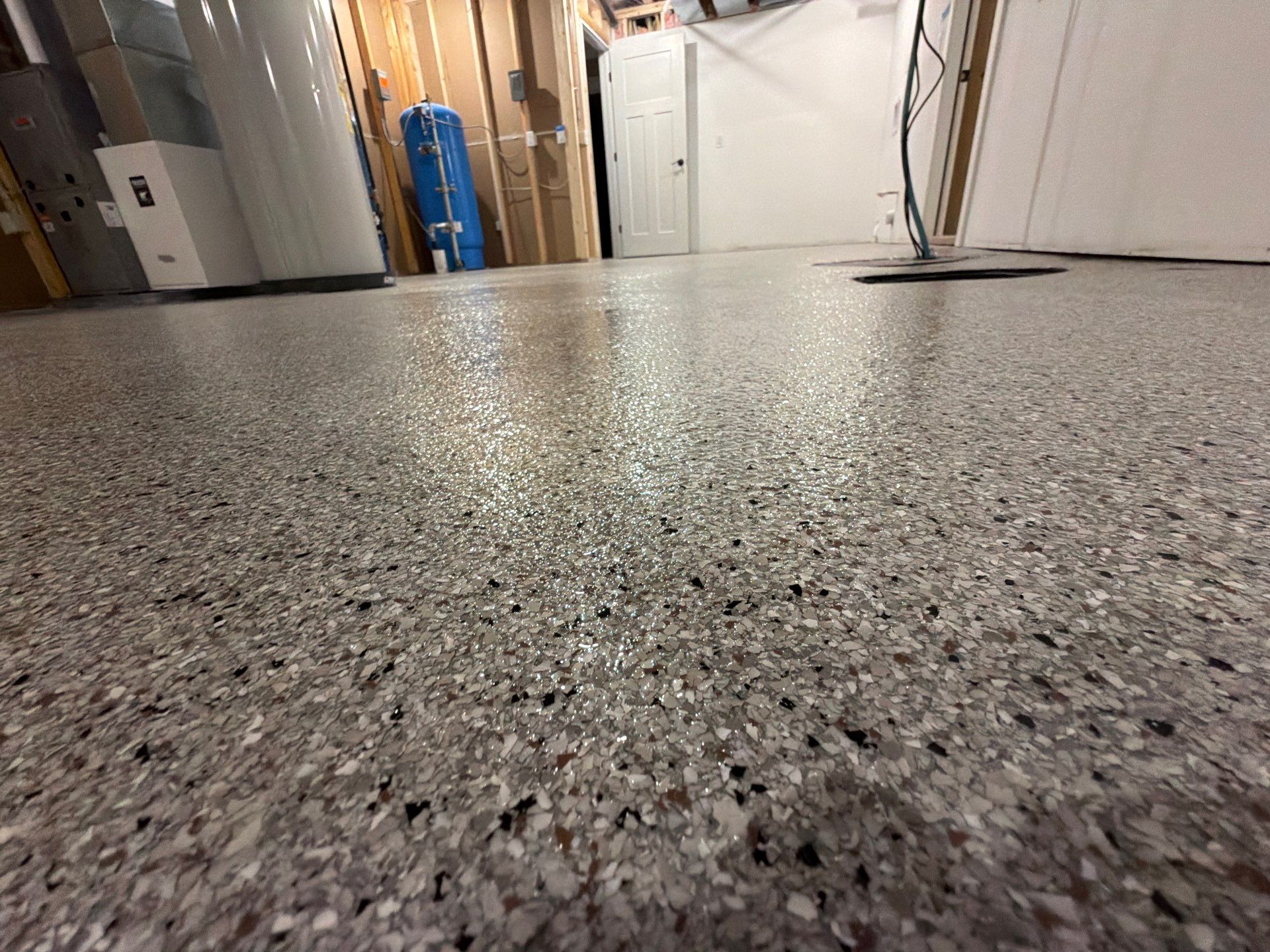 Garage & Basement Epoxy Floor Coating | Whitehall, Michigan by Gordon Painting