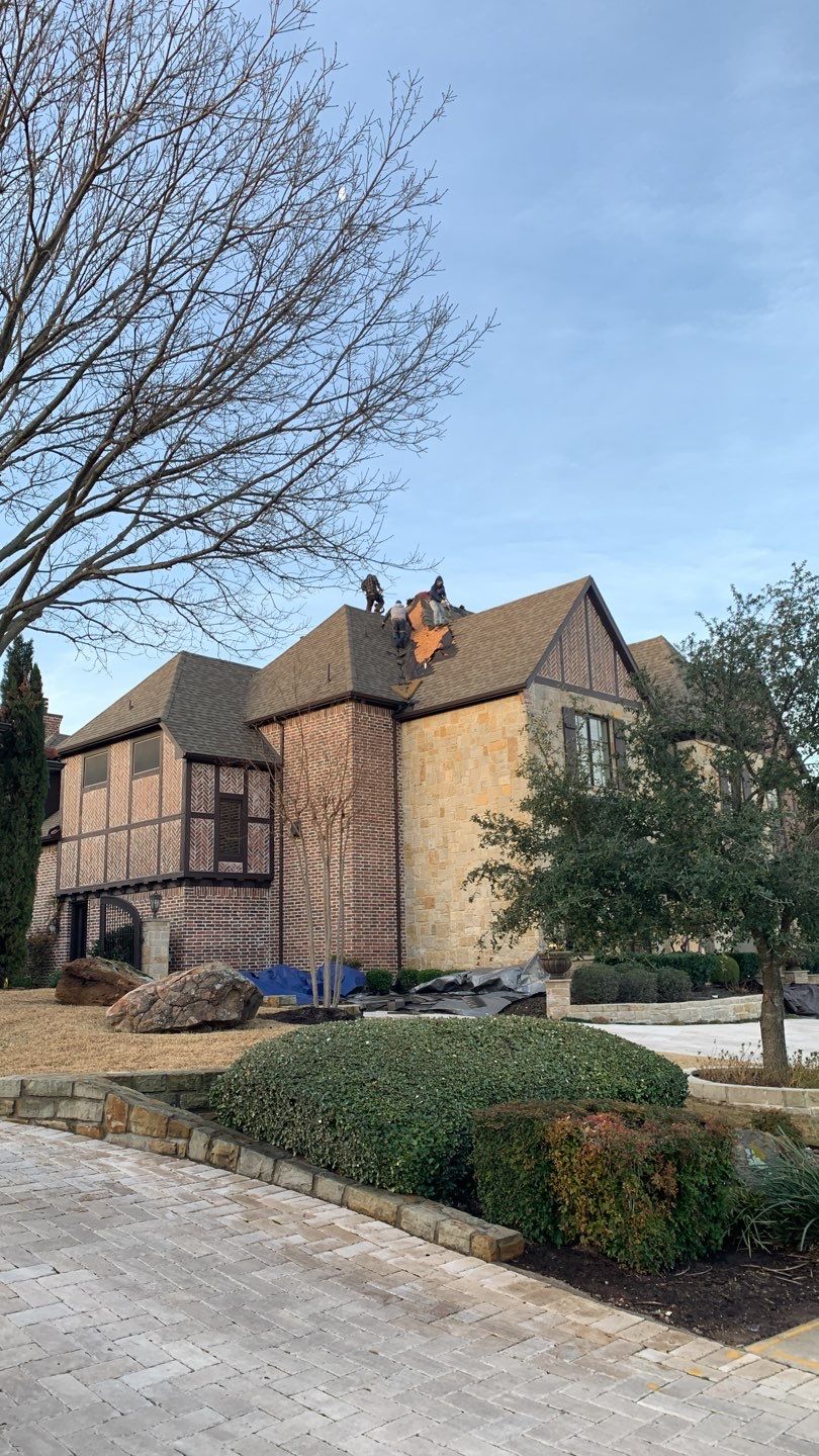 Full Roof Replacement On Beautiful Home in McKinney Texas by Elite Roofing LLC