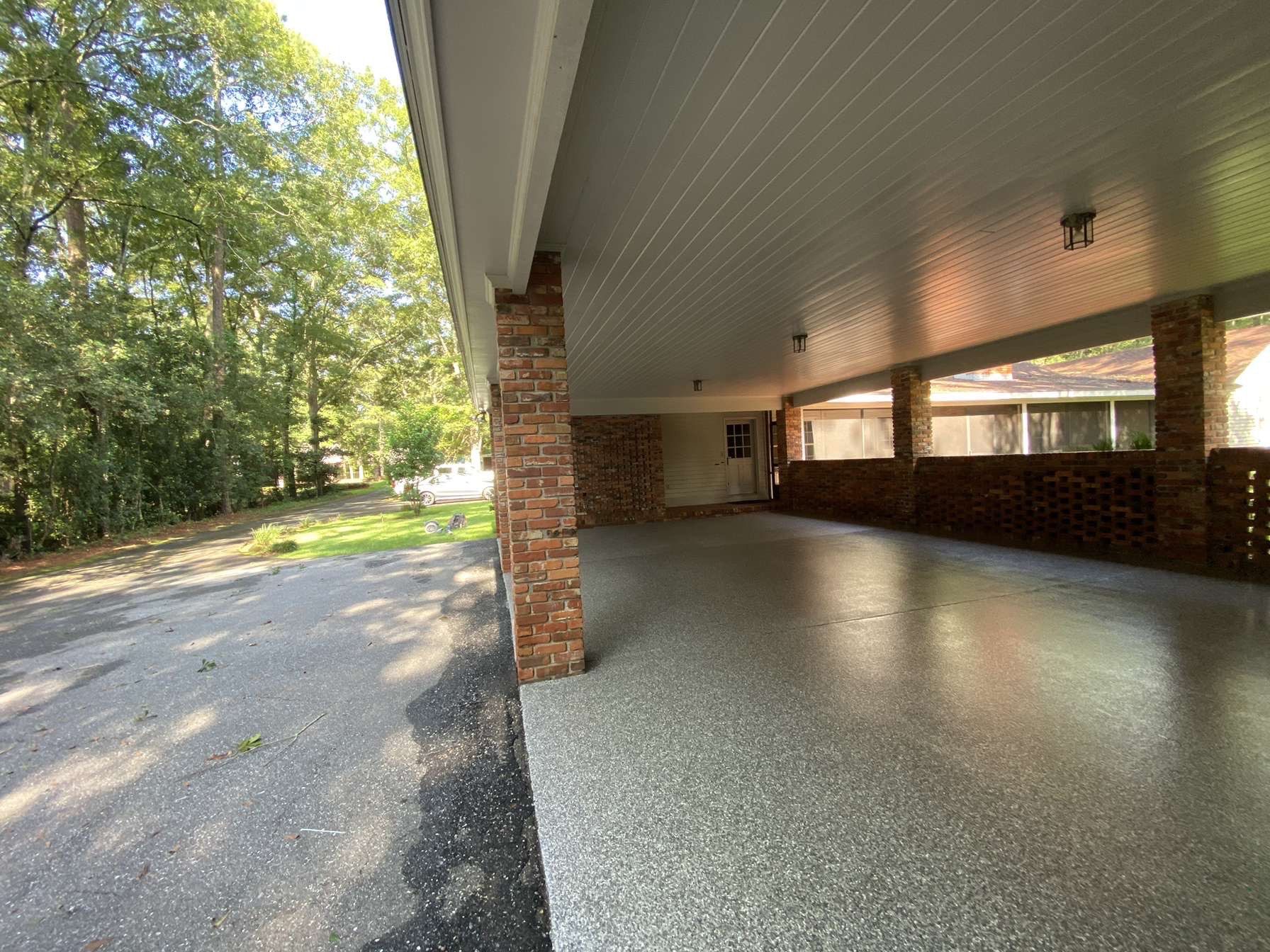 Silver Creek Carport by Deese Elite Concrete Coatings