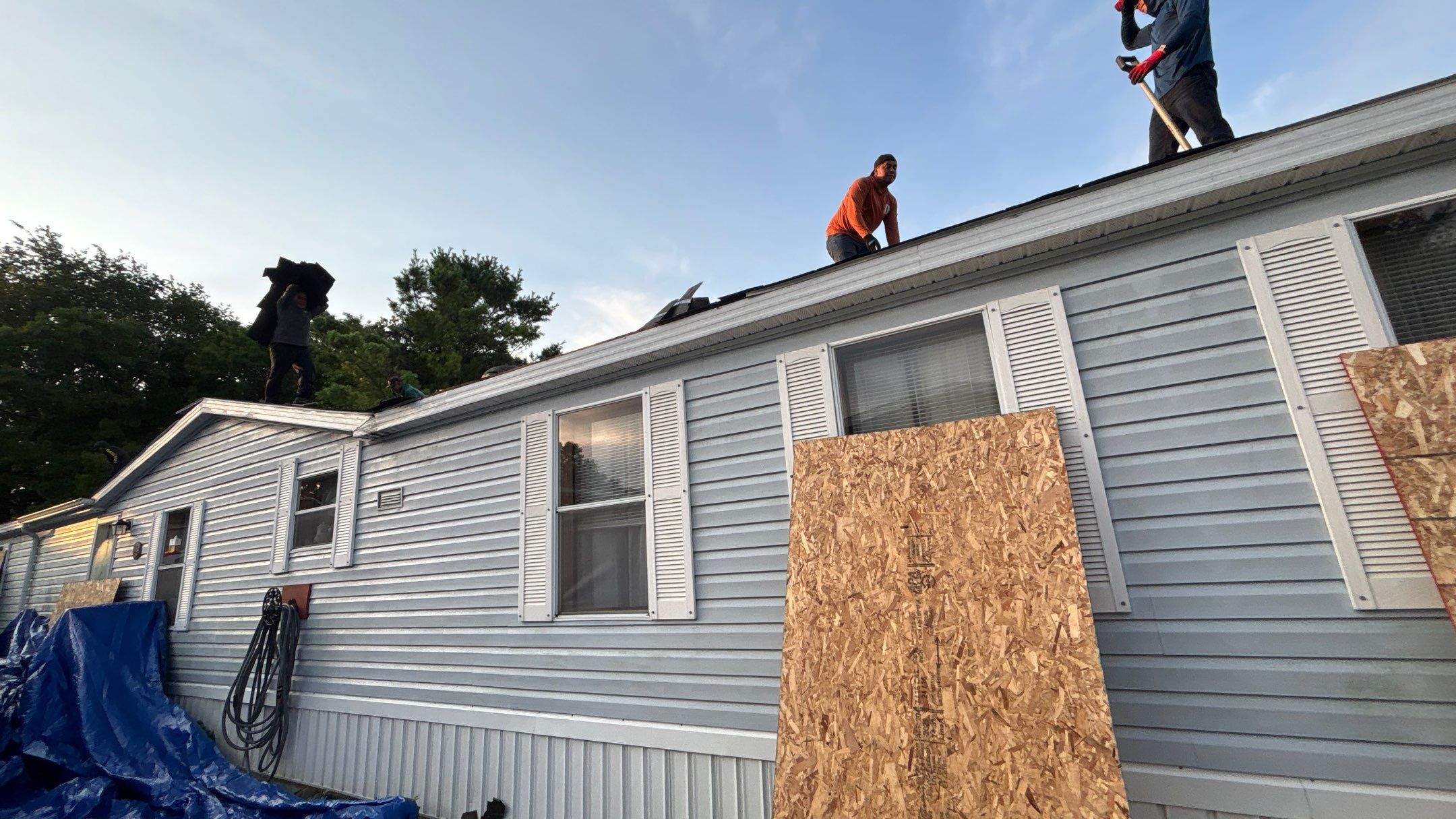 Roof Replacement using Owens Corning Sierra Gray by 180 Contractors